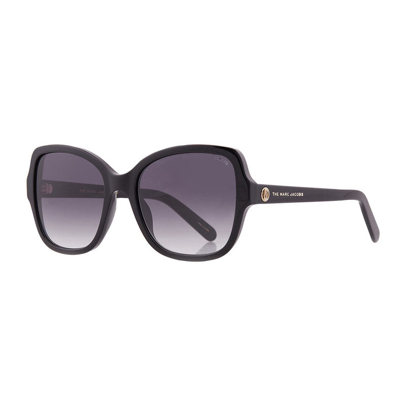 Authentic Marc Jacobs Marc 555/S Ladies Sunglasses Black Grey Gradient 55-19-145