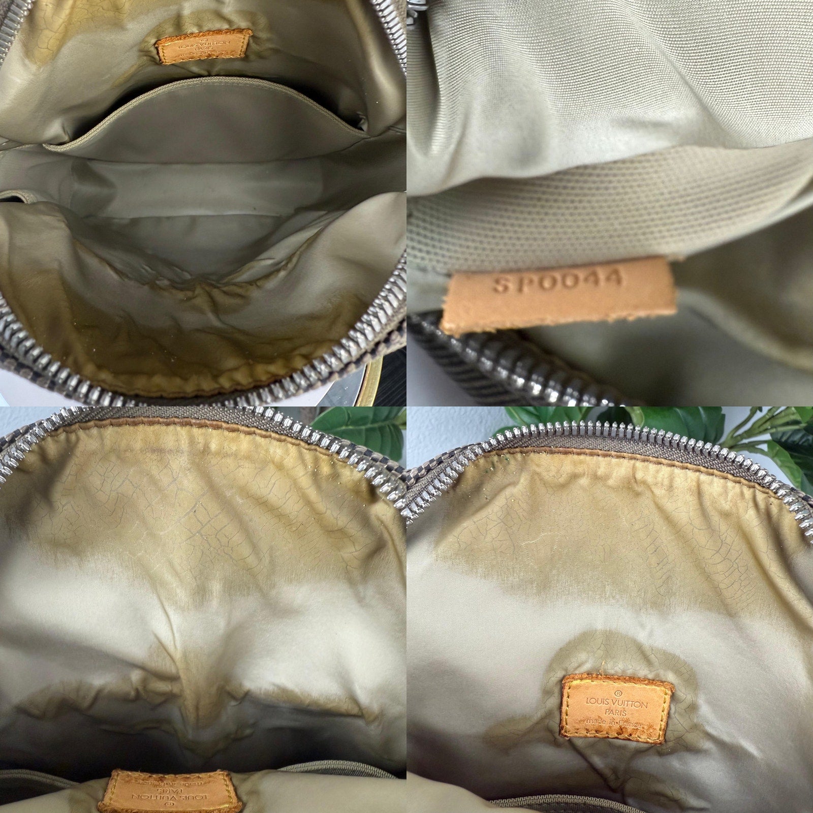 Authentic Louis Vuitton Damier Grant Citadin Messenger Bag