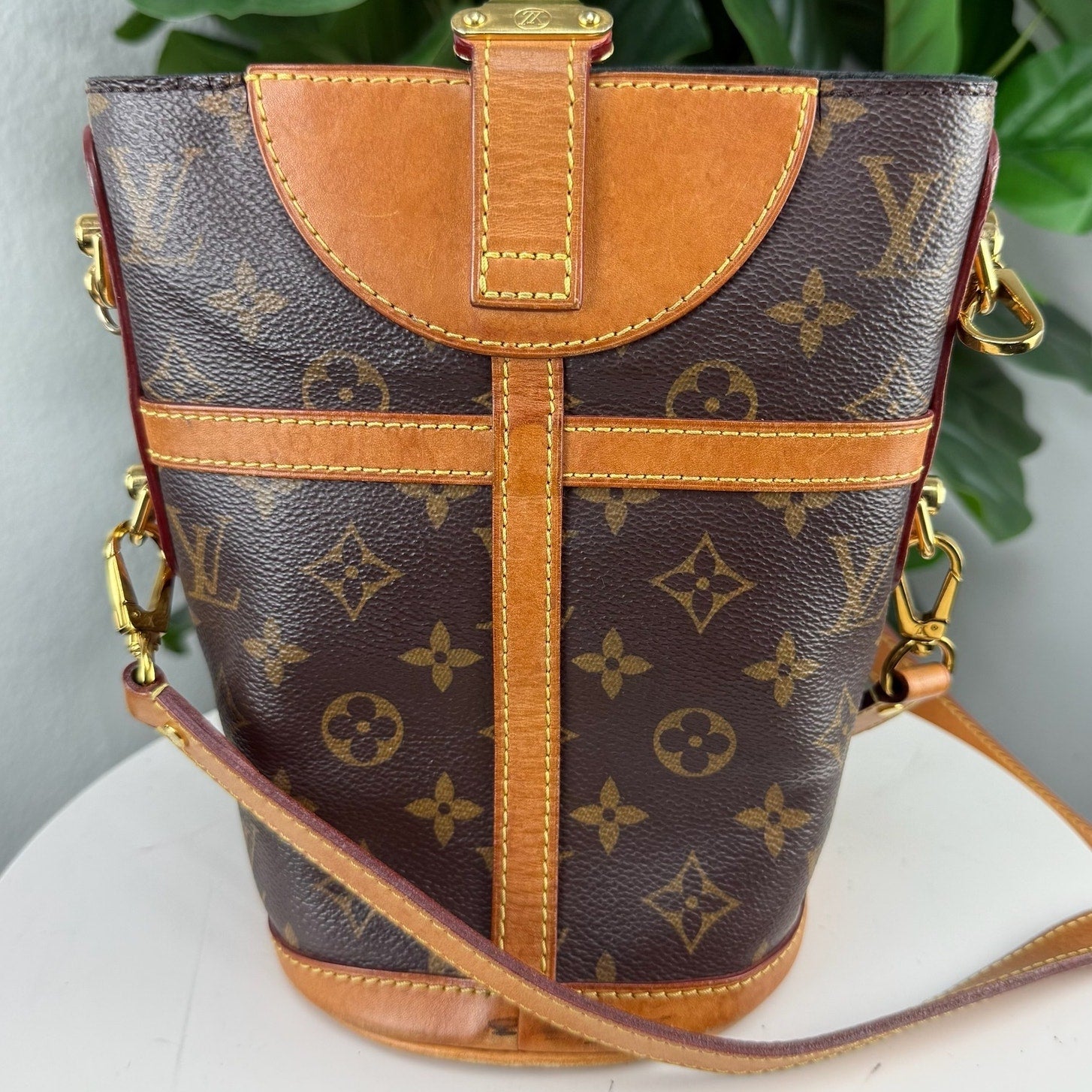 Louis Vuitton Monogram Canvas Duffle Bag