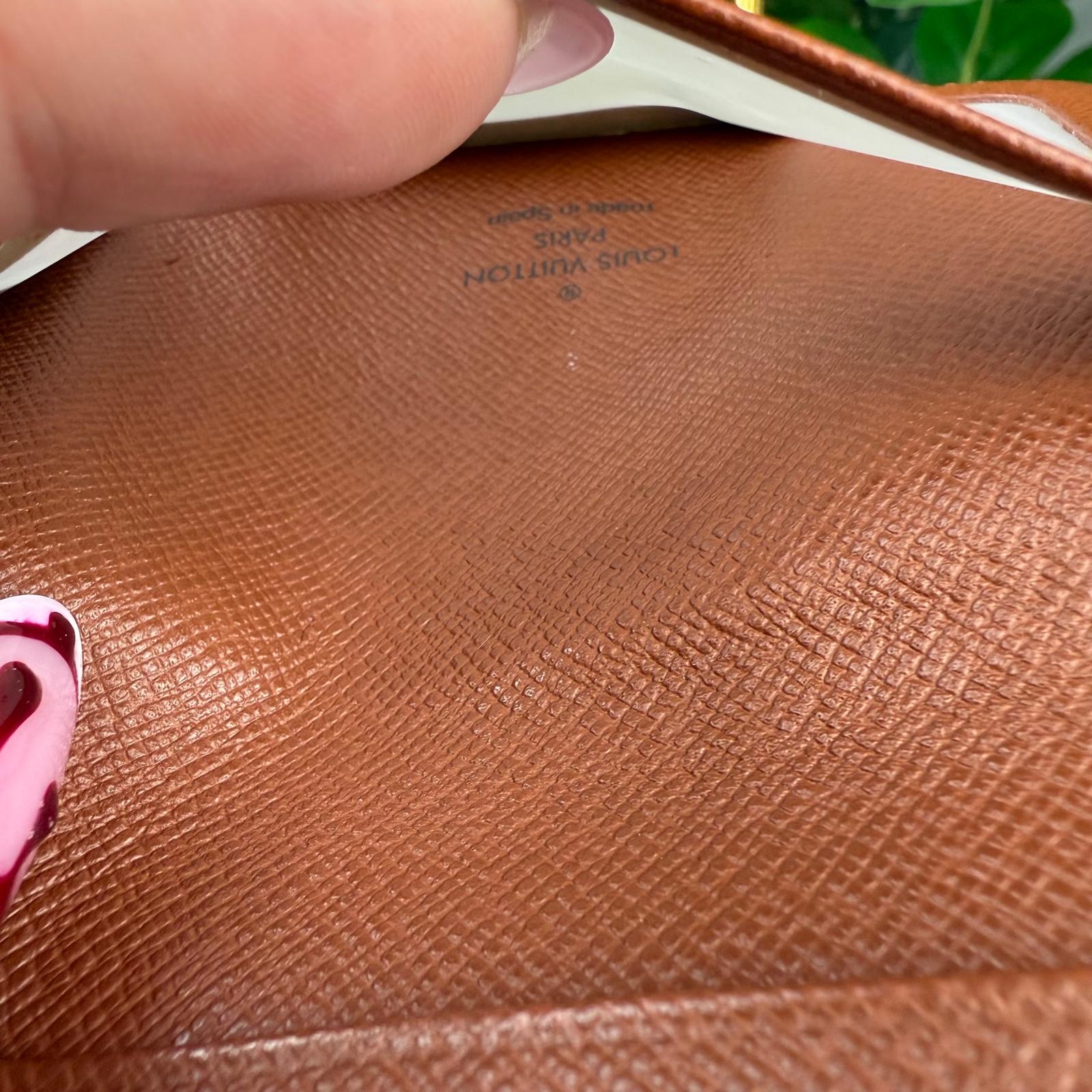 💎Authentic Louis Vuitton Enveloppe Carte de Visite Wallet