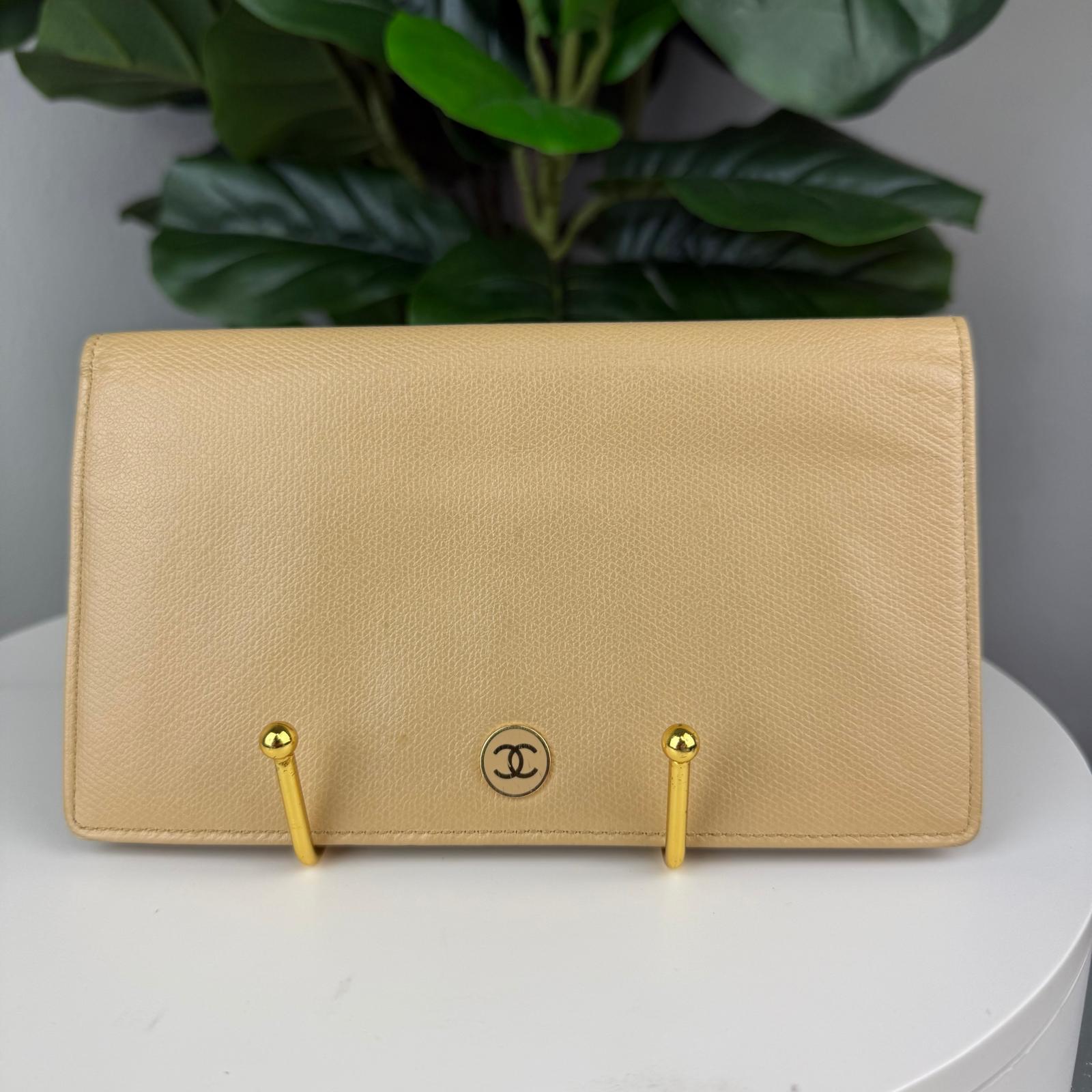 Authentic Chanel Classic Flap Long Wallet