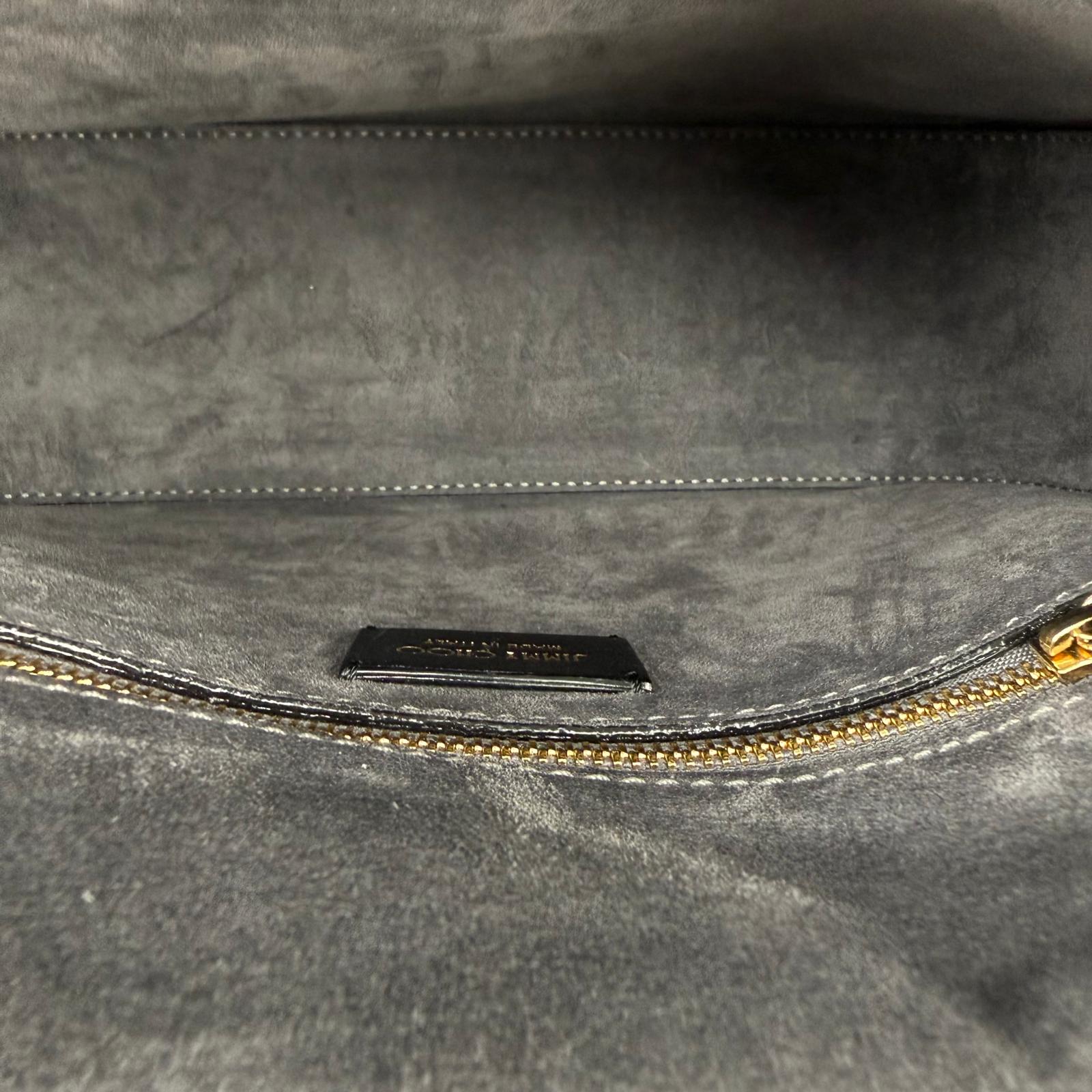 Authentic Jimmy Choo Varenne Leather Crossbody Bag