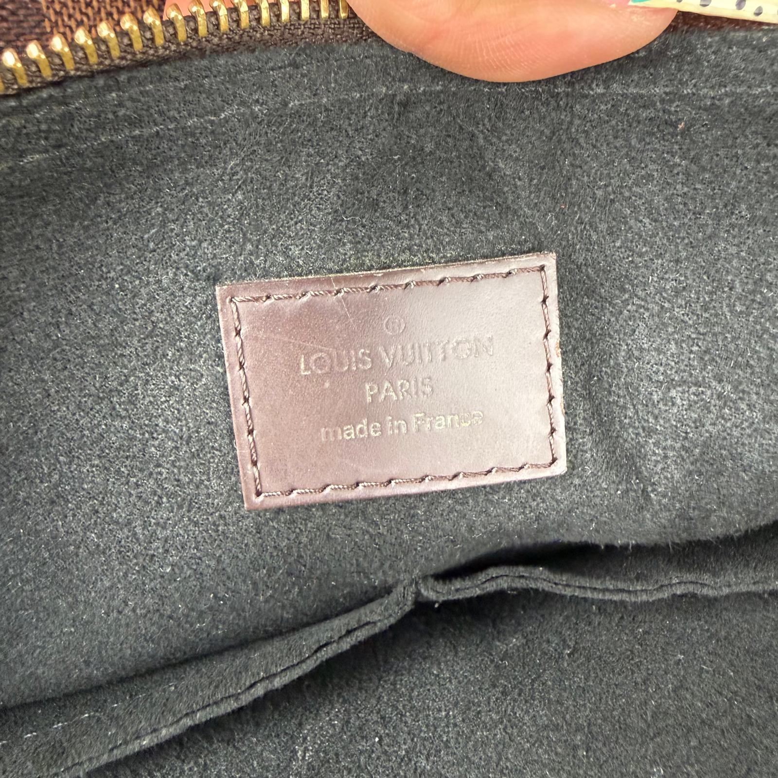 Authentic Louis Vuitton Damier Ebene Normandy Bag