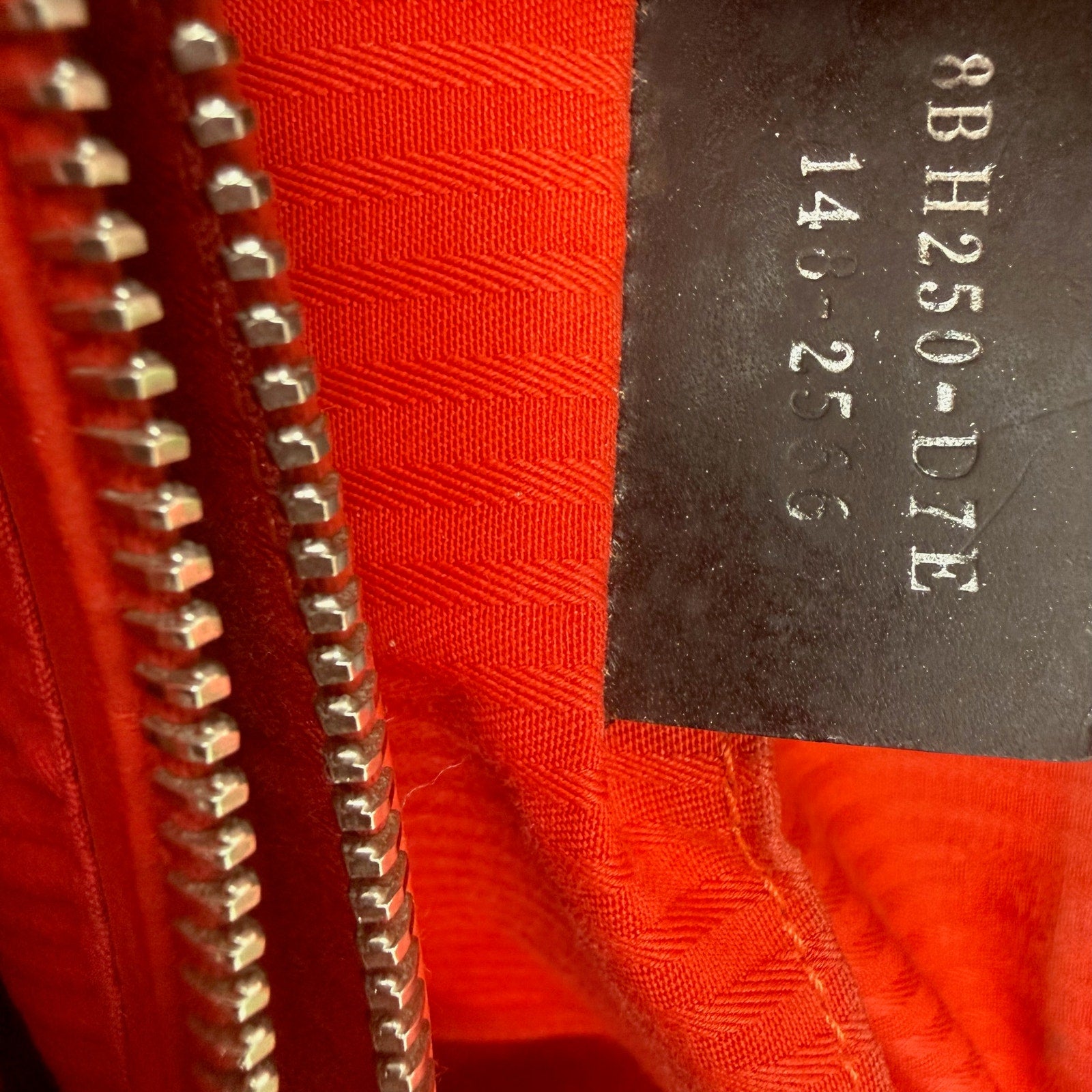 Fendi 2Jours Saffiano Leather Red Tote Shoulder Bag Authentic Pre Owned