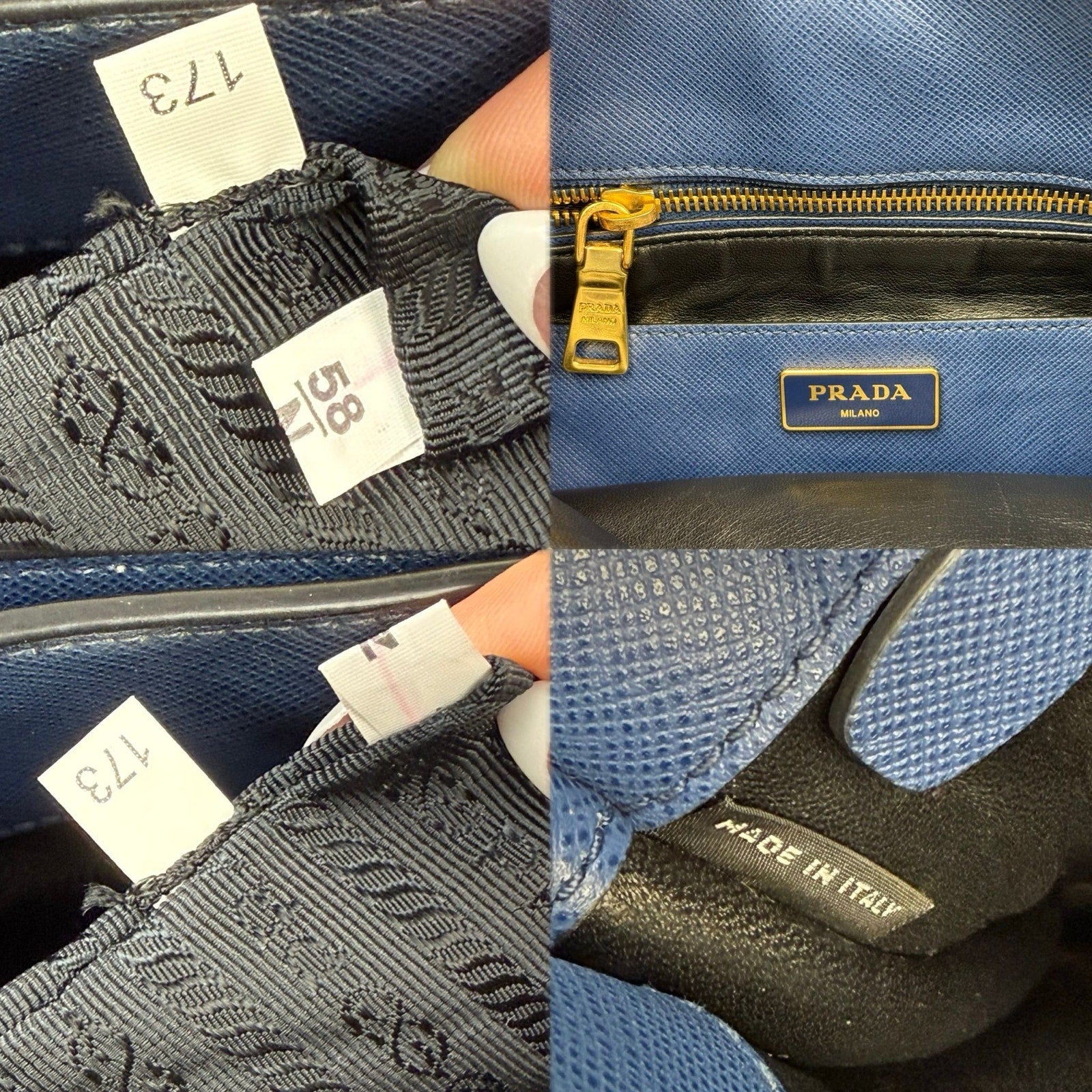 💎Authentic PRADA Saffiano Leather Shoulder Bag