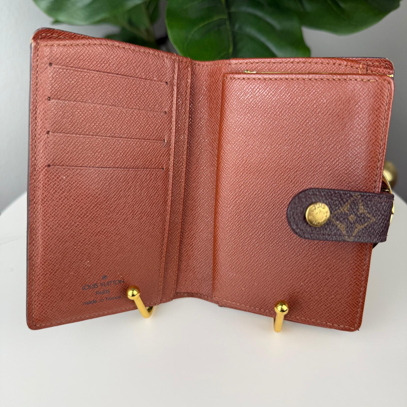 Authentic Louis Vuitton Monogram Porte Monnaie Wallet