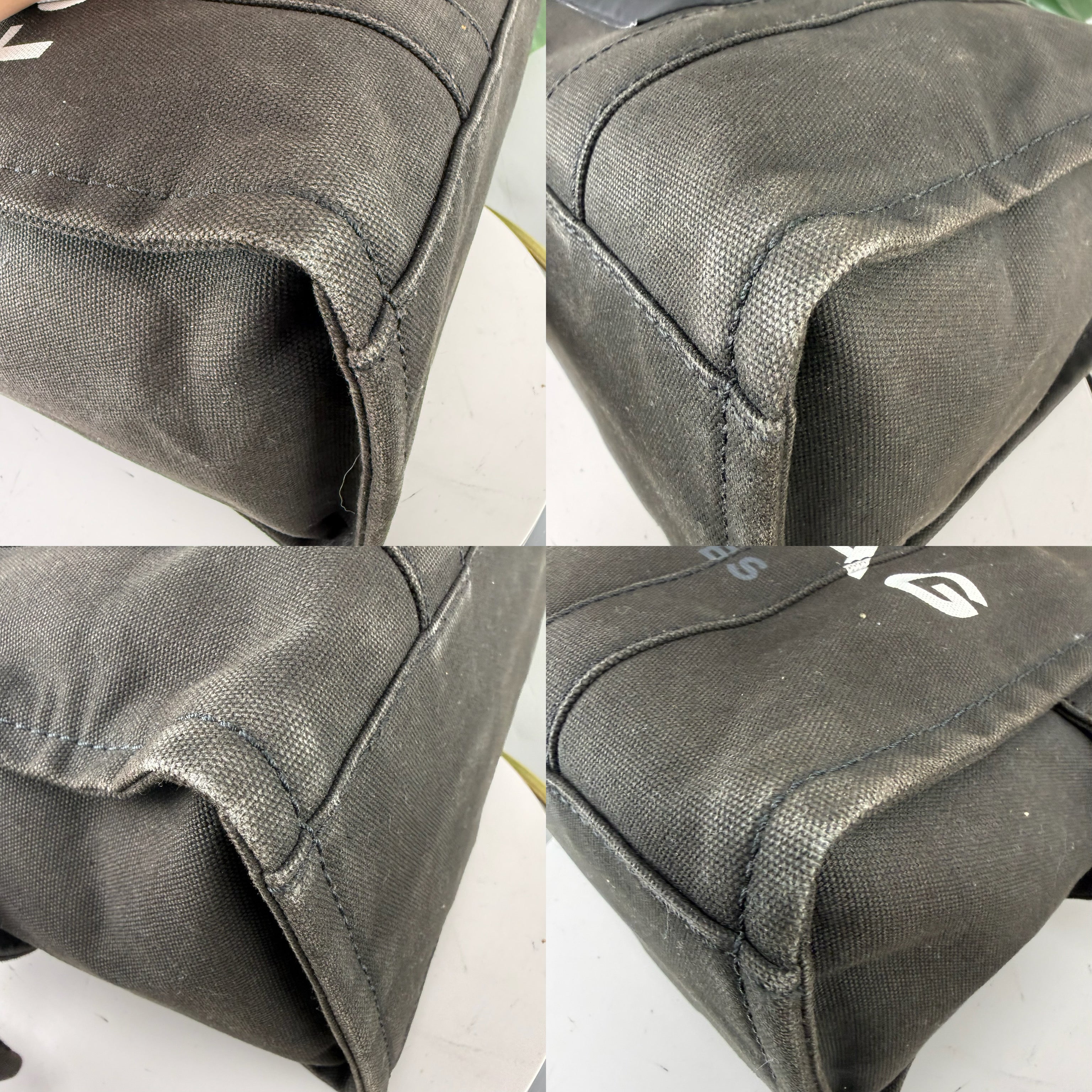 Authentic Marc Jacobs The Tote Bag Dark Grey Canvas - Certificate of Authenticity Included