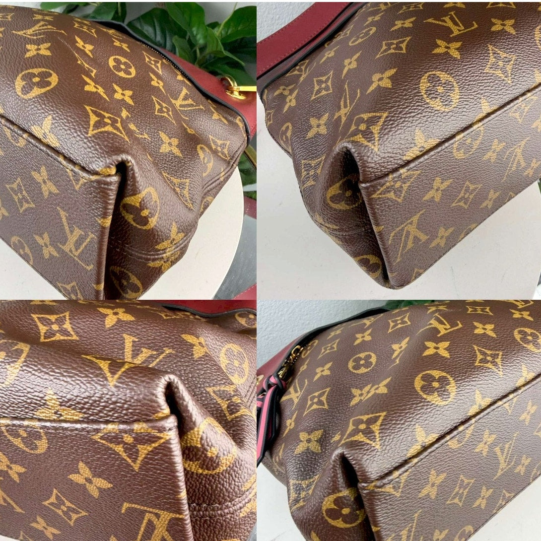 Authentic Louis Vuitton Tuileries Besace Two-way Shoulder Bag