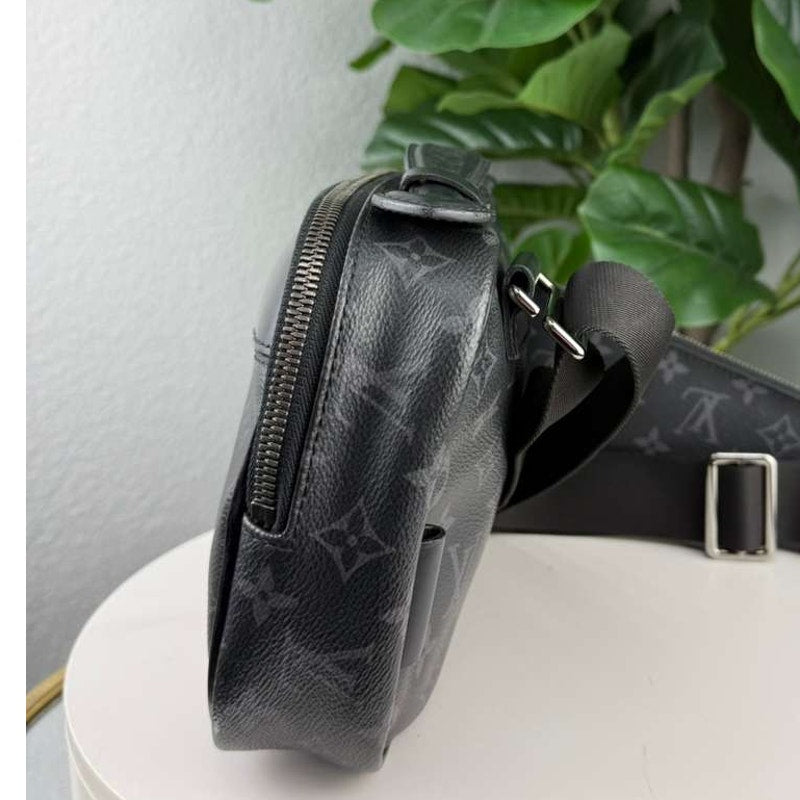 Authentic Louis Vuitton Monogram Eclipse Black Bumbag Bag