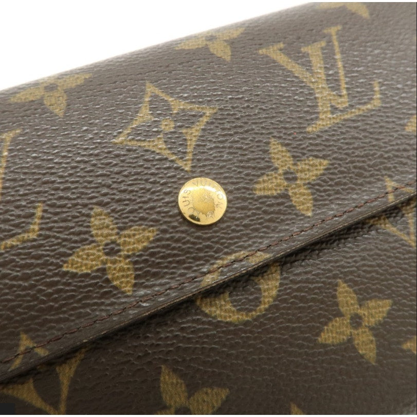 Authentic Louis Vuitton Monogram Portefeuille International Wallet