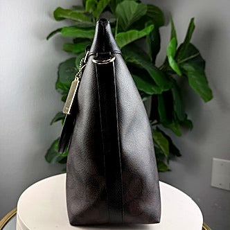 Coach Signature tote bag, side view