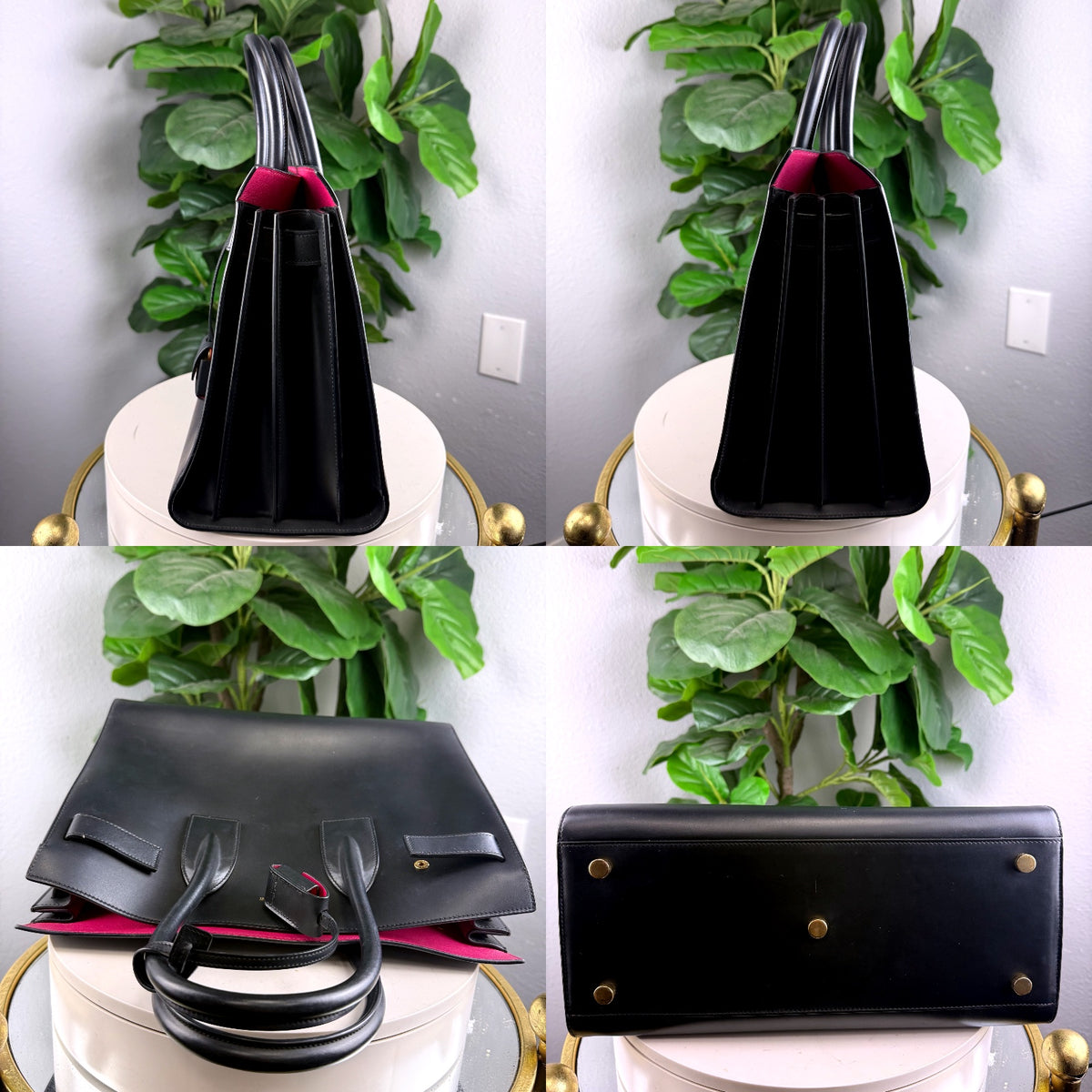 Authentic Saint Laurent Sac de Jour Small Black Leather Tote - 03_detail_1.jpg