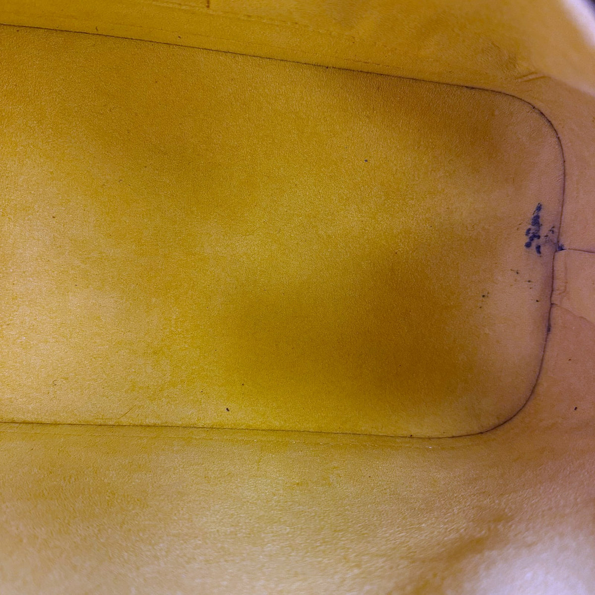 Authentic Louis Vuitton Alma PM Epi Leather Tote in Tassil Yellow - 04_inside.jpg