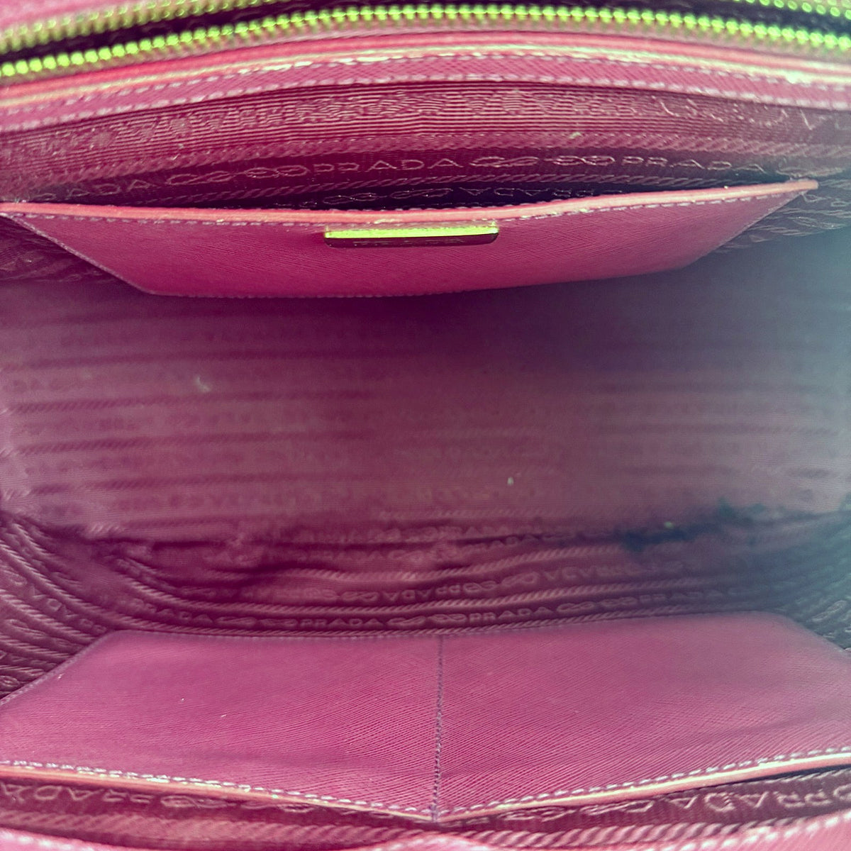 Authentic Prada Saffiano Lux Medium Galleria Tote Pink Peonia - 04_inside.jpg
