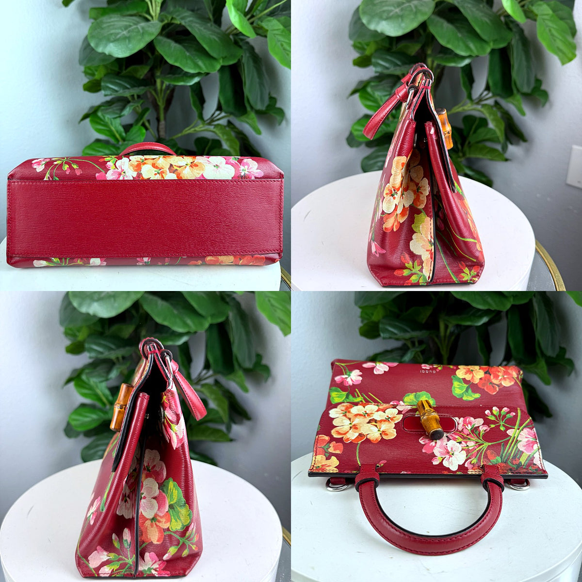 Authentic Gucci Bamboo Daily Floral Top Handle Bag Red Leather - 05_extra.jpg