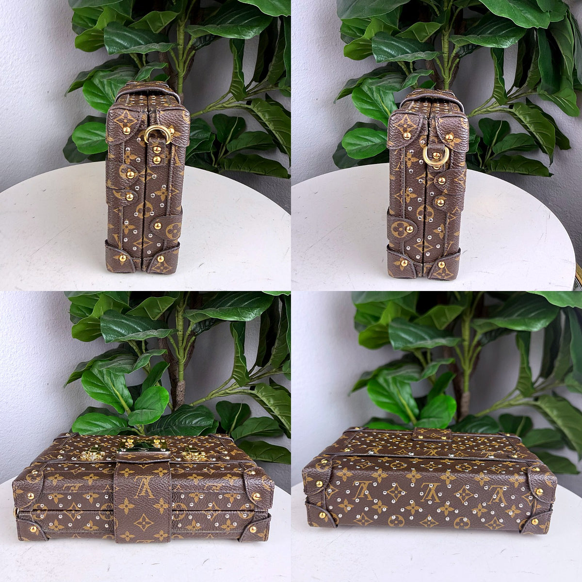 Authentic Louis Vuitton Monogram Petite Malle Trunk Clutch with Studs - 05_extra.jpg