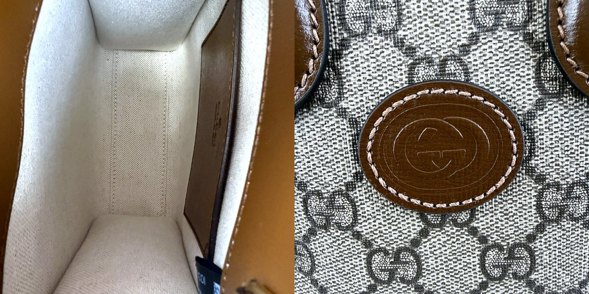 Authentic Gucci Ophidia GG Supreme Mini Top Handle Tote Bag - 04_inside.jpg