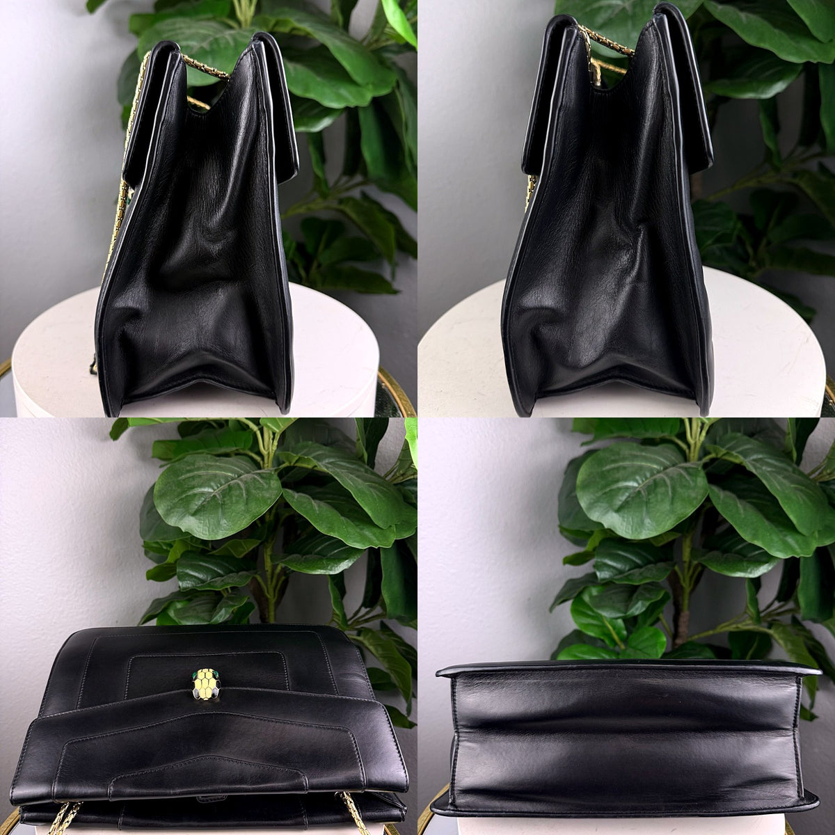 Authentic Bvlgari Serpenti Forever Black Leather Shoulder Bag - 05_extra.jpg