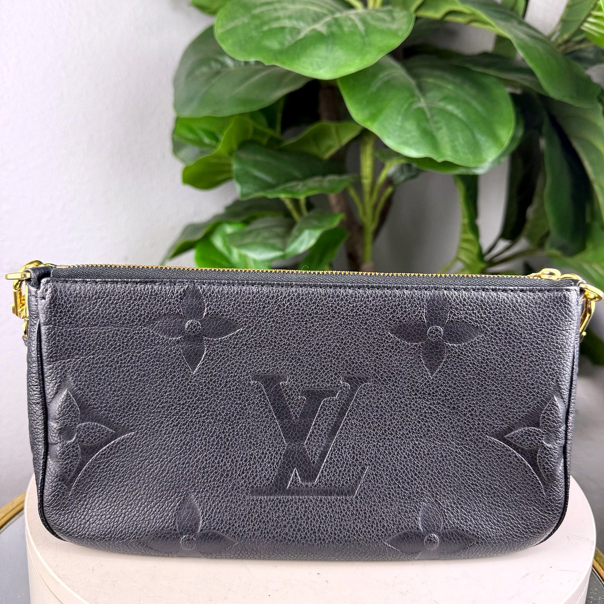 Authentic Louis Vuitton Multi Pochette Accessoires Monogram Empreinte Black Leather Crossbody - 02_photo.jpg