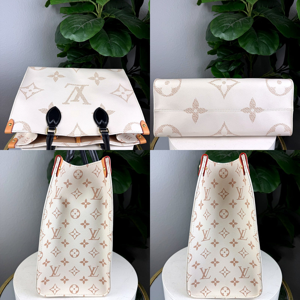 Authentic Louis Vuitton OnTheGo MM Monogram Empreinte Cream Tote Bag - 05_extra.jpg