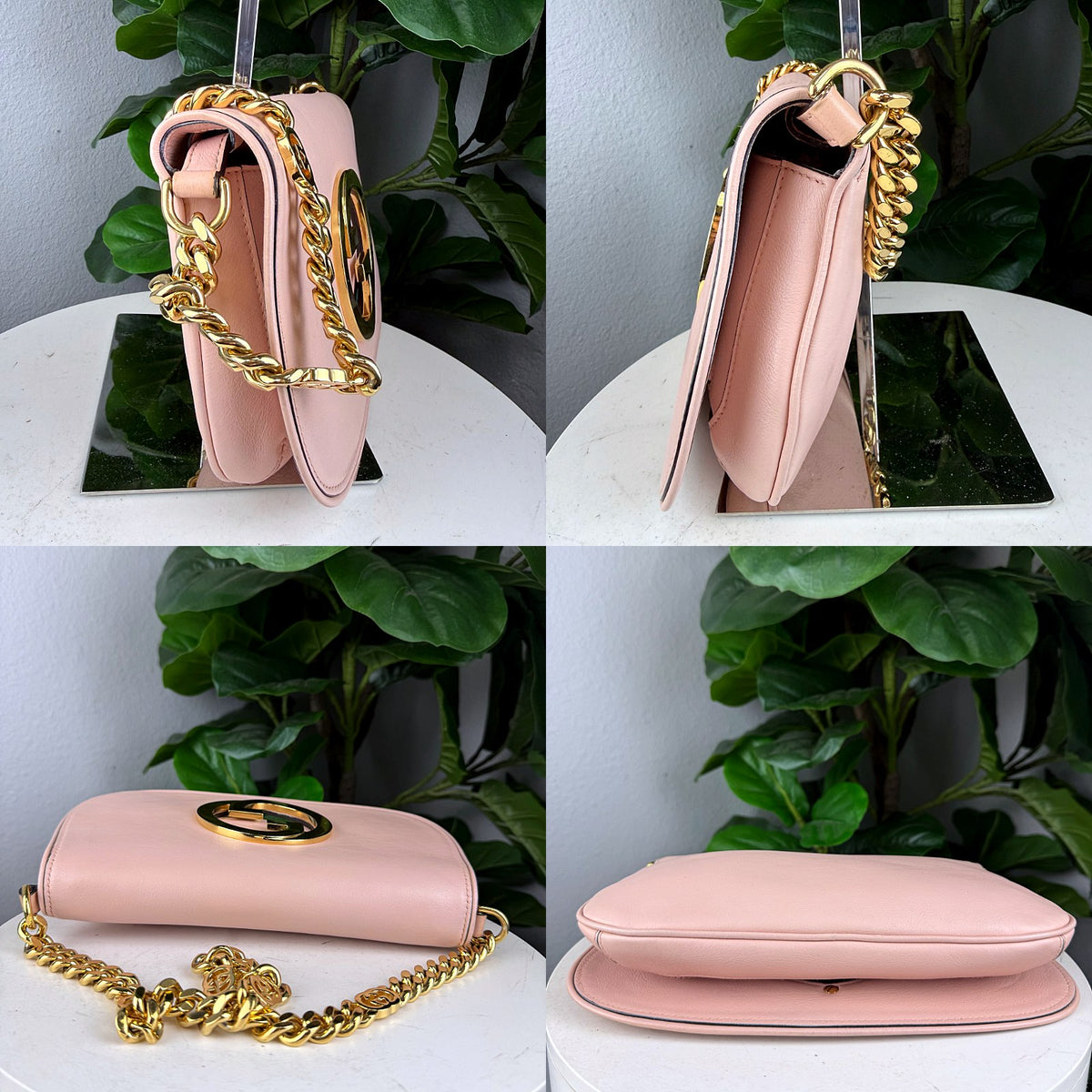 Authentic Gucci Blondie Medium Shoulder Bag Pink Leather Gold Chain - 05_extra.jpg
