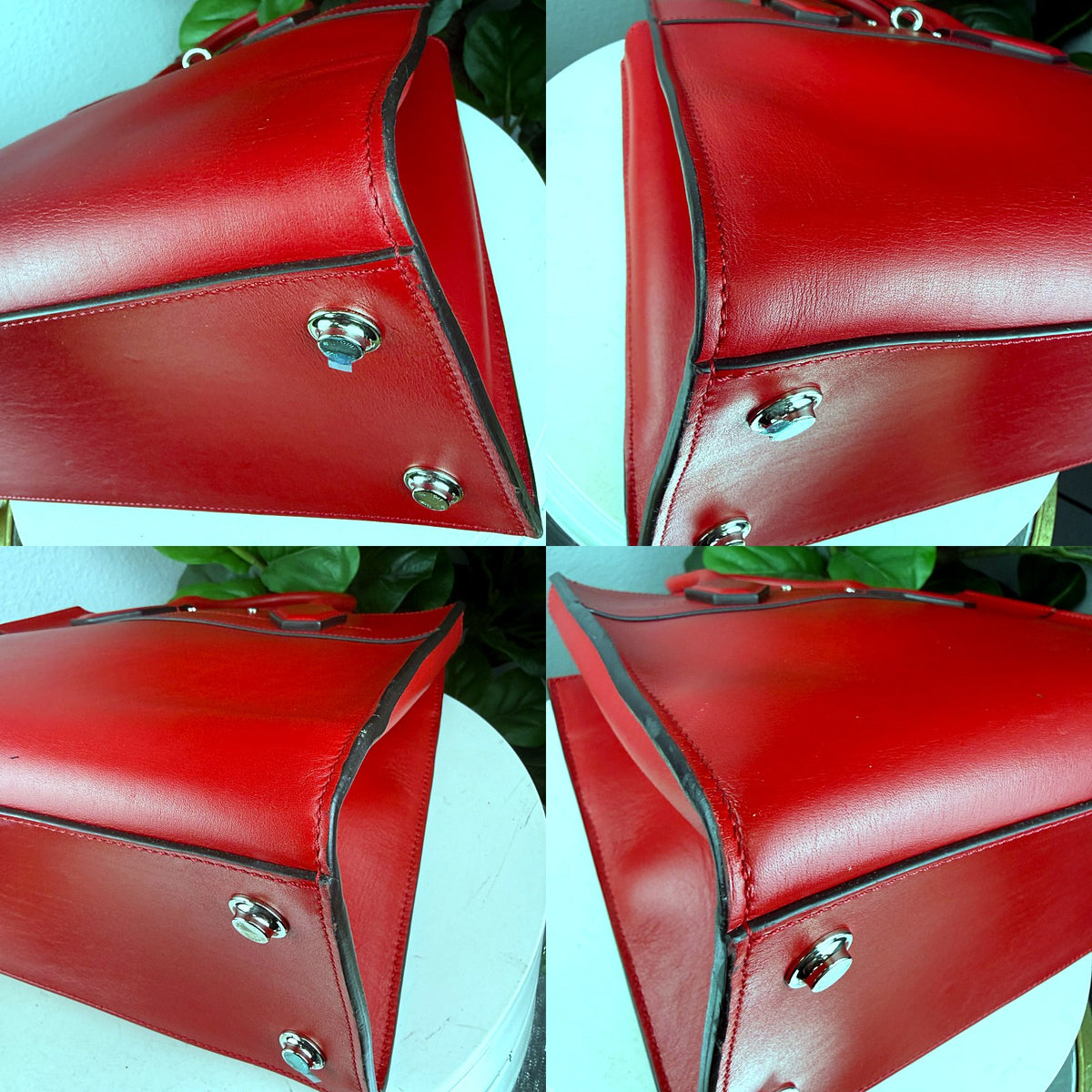Authentic Louis Vuitton City Steamer PM Coquelicot Red Leather Tote Bag - 04_corners.jpg