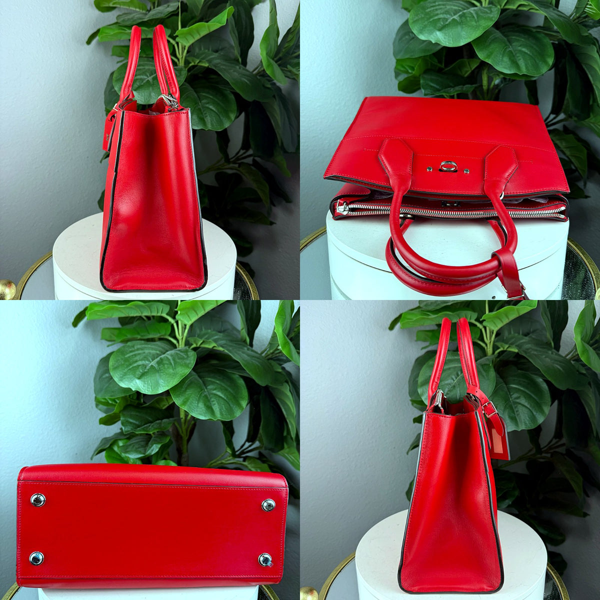 Authentic Louis Vuitton City Steamer PM Coquelicot Red Leather Tote Bag - 06_extra.jpg