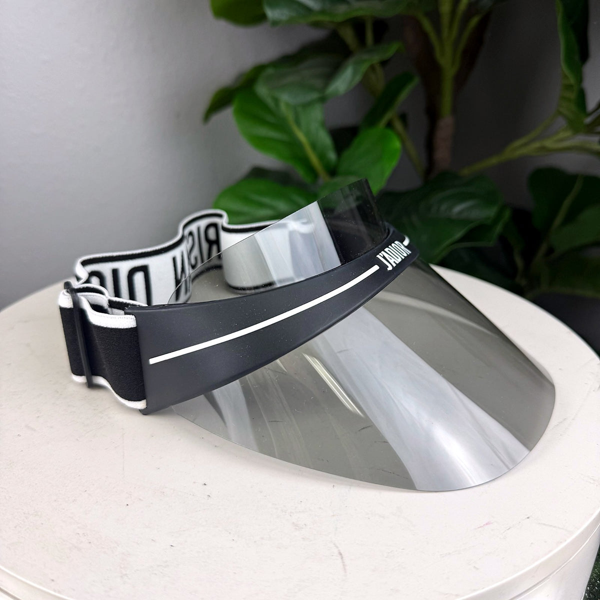 Authentic Dior J'Adior Logo Ribbon Visor Shield Sunglasses - 02_photo.jpg