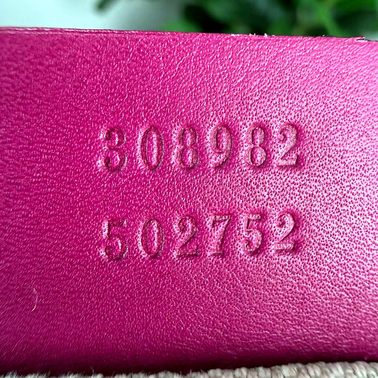 Authentic Gucci Soho Red Patent Leather Chain Tote - Fuchsia Interior, Tassel