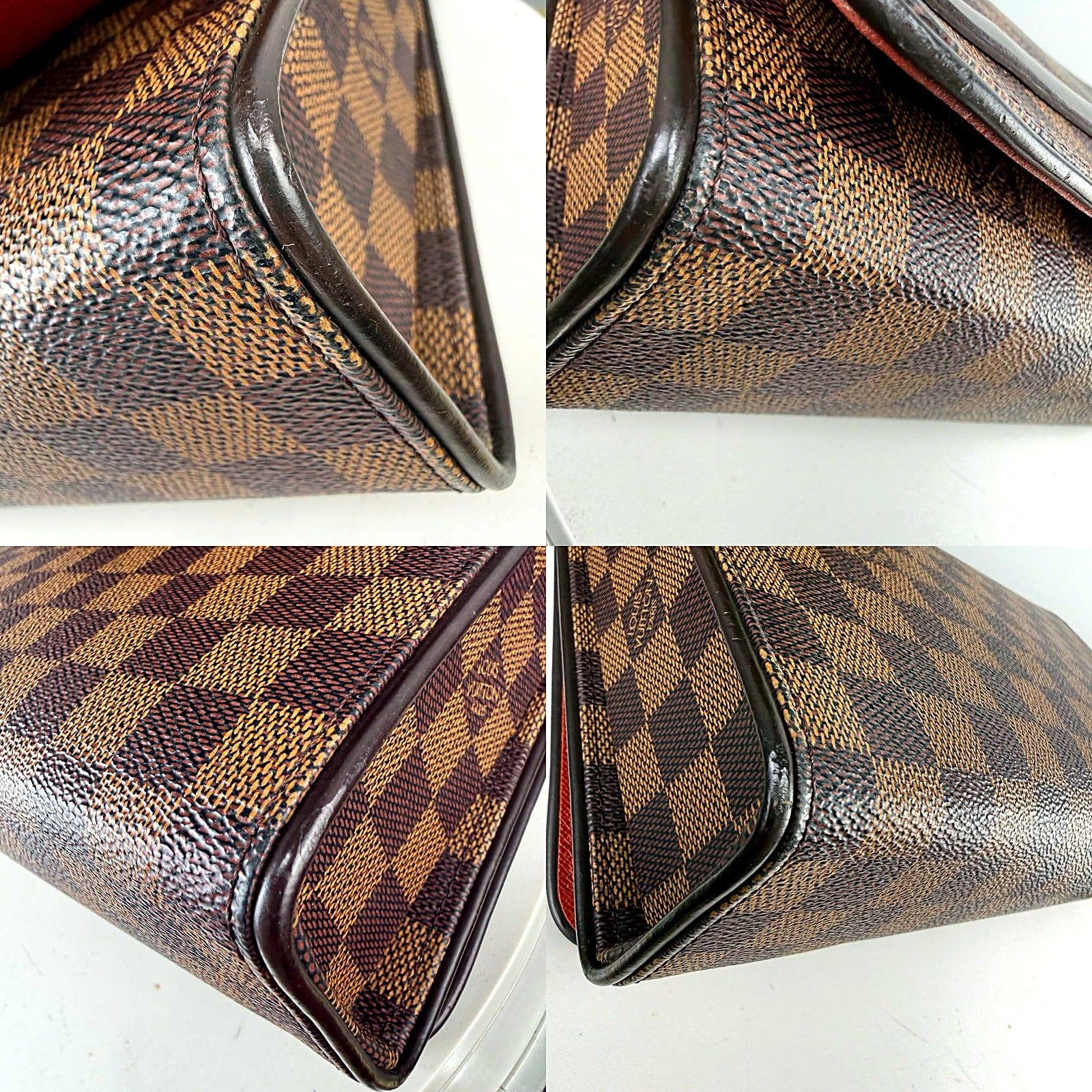 Louis Vuitton Damier Ebène Flap Shoulder Bag - TH0031