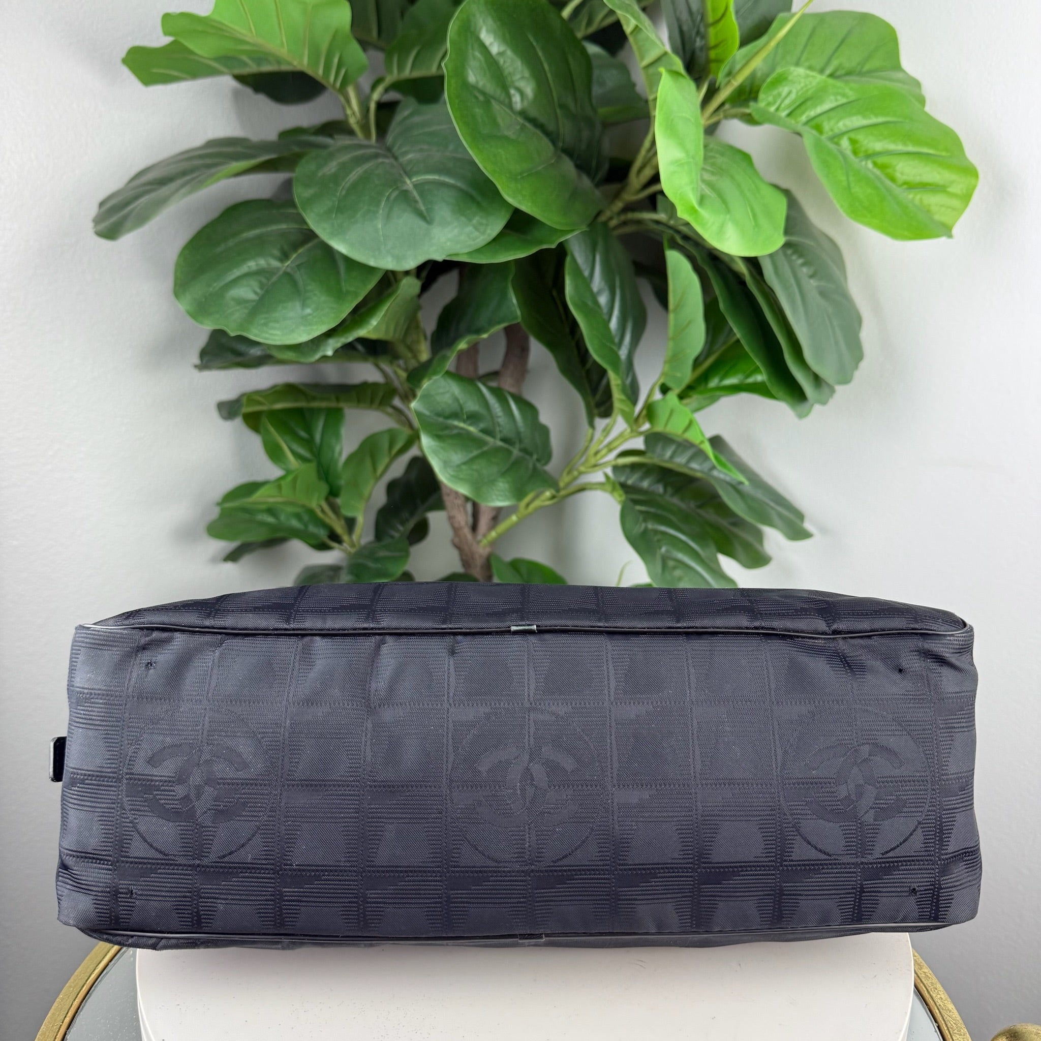 Chanel New Travel Line Nylon Bowling Bag