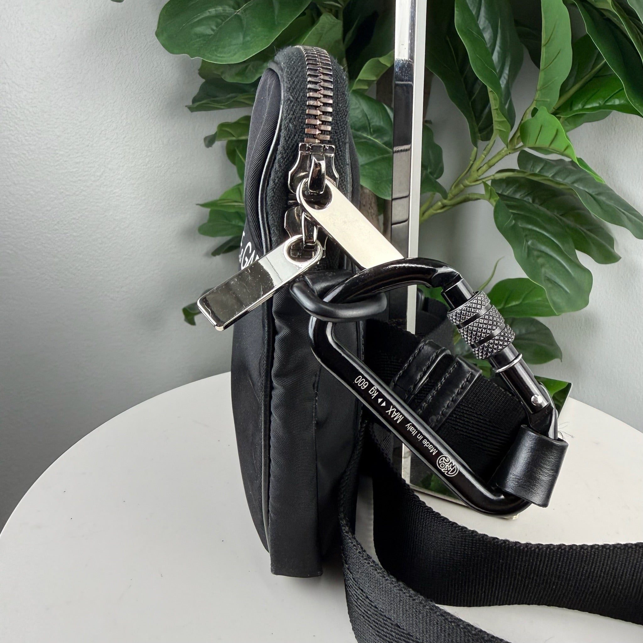Authentic Dolce & Gabbana Milano Nylon Crossbody Sling Bag