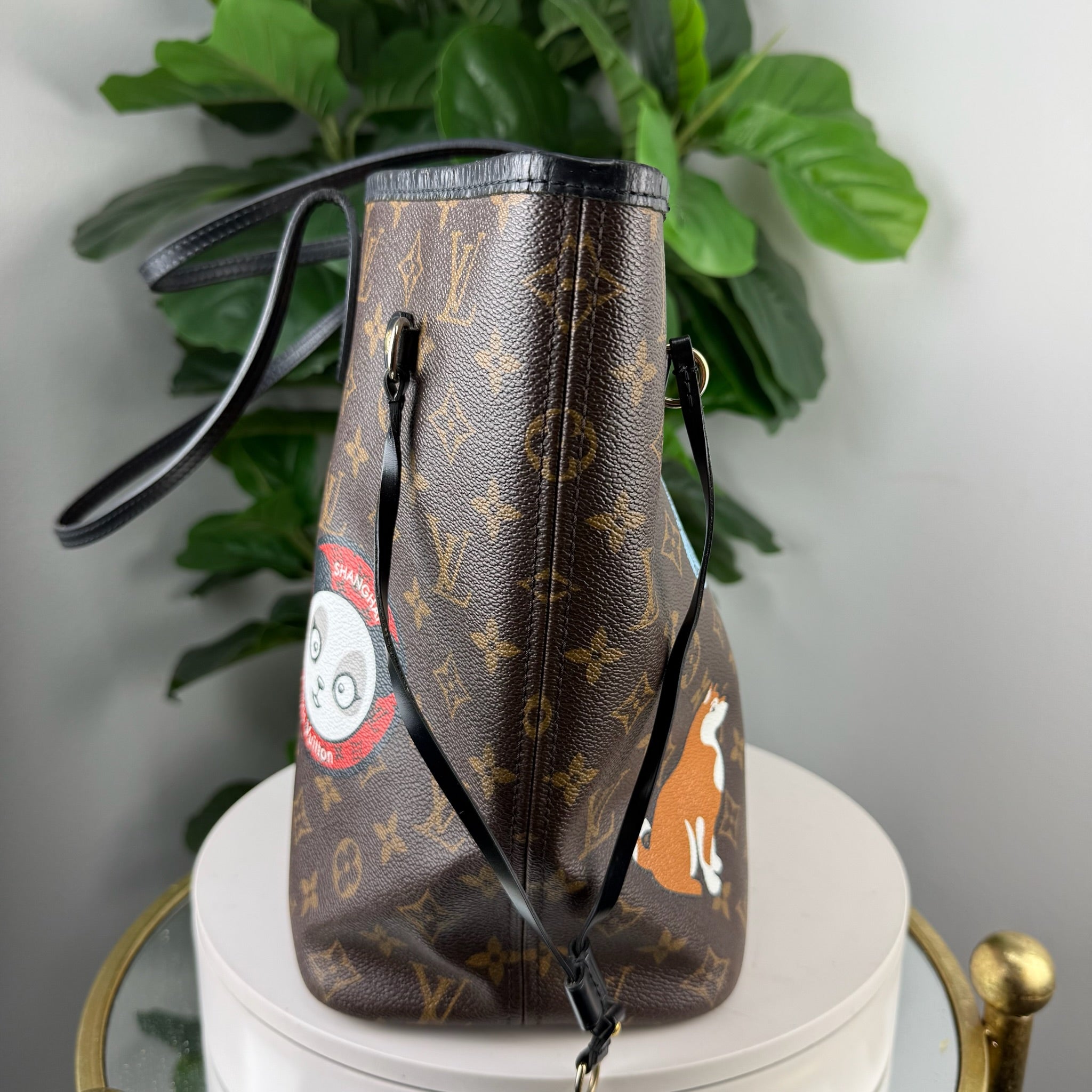 Louis Vuitton Neverfull MM My LV World Tour Monogram Tote with Pochette
