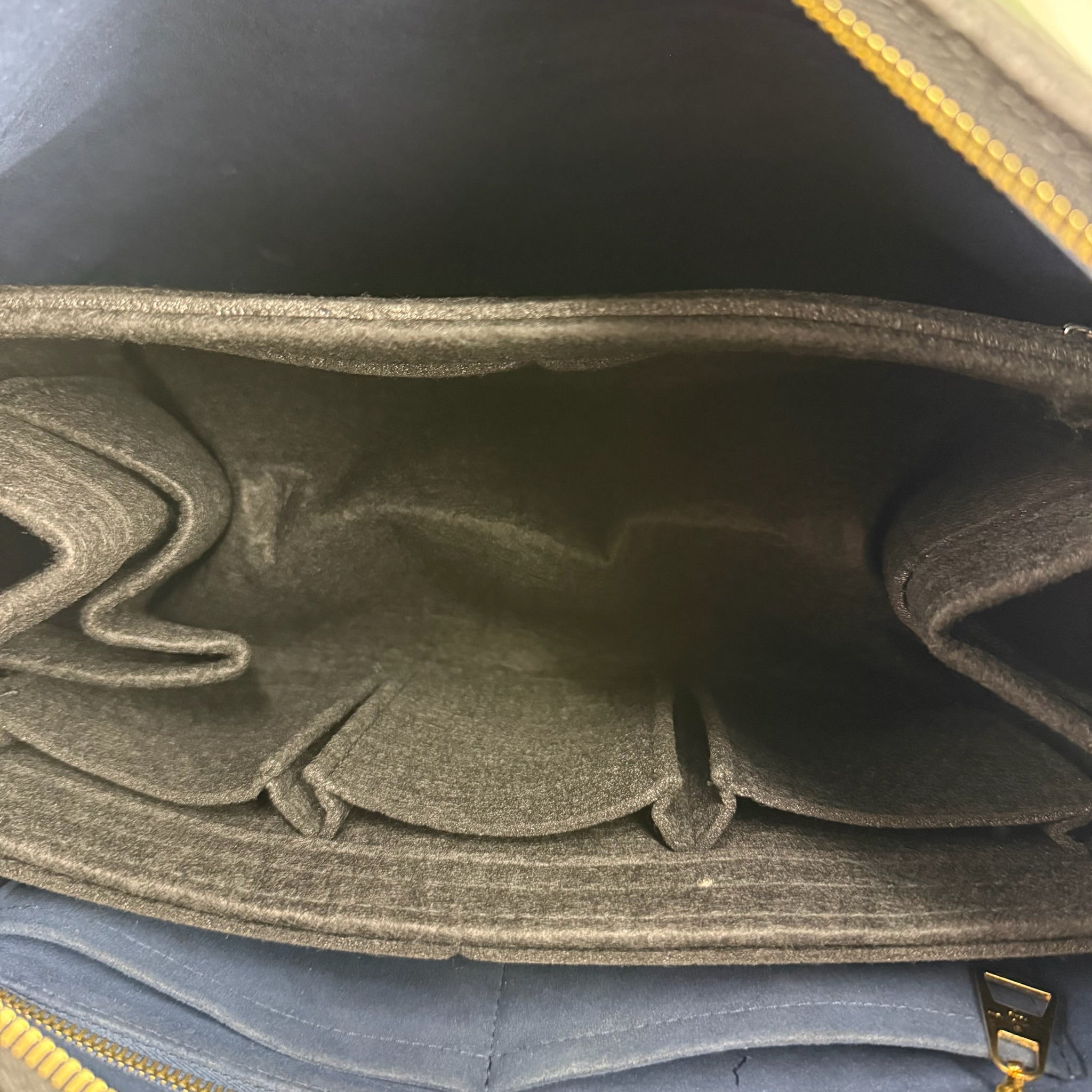 Authentic Louis Vuitton Monogram Empreinte Leather Hobo Bag - Black