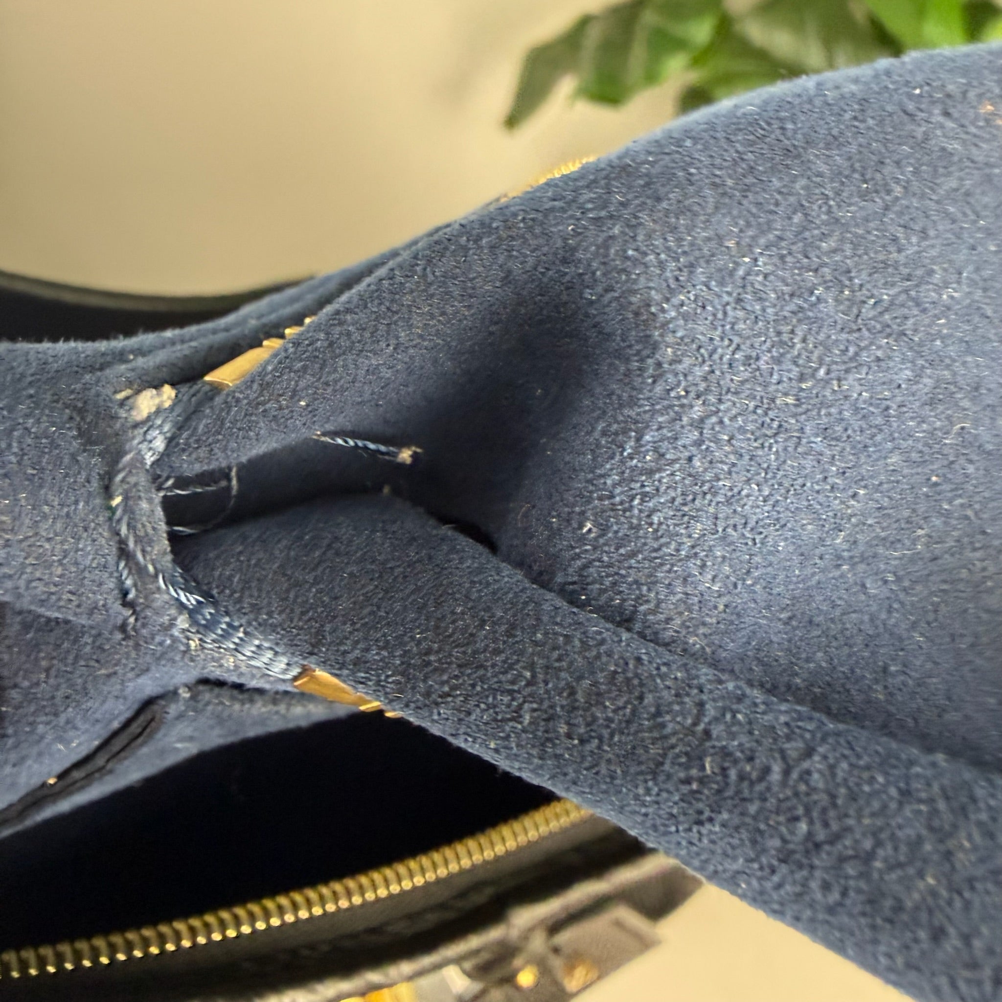 Authentic Louis Vuitton Monogram Empreinte Leather Hobo Bag - Black