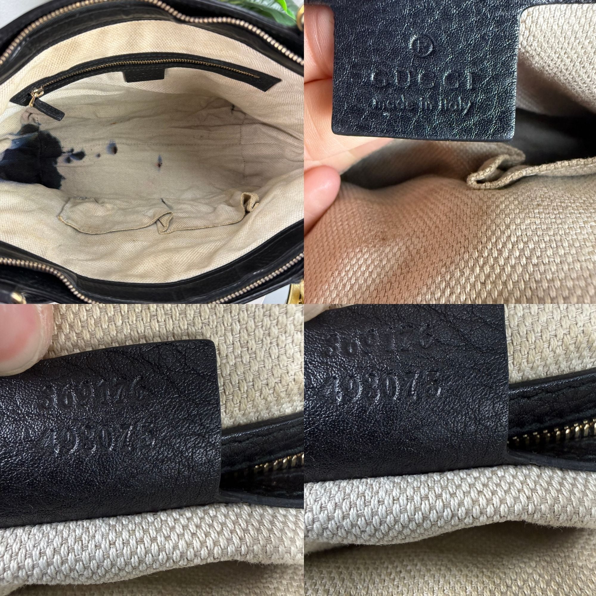 Authentic Gucci Soho Two-Way Tote Bag