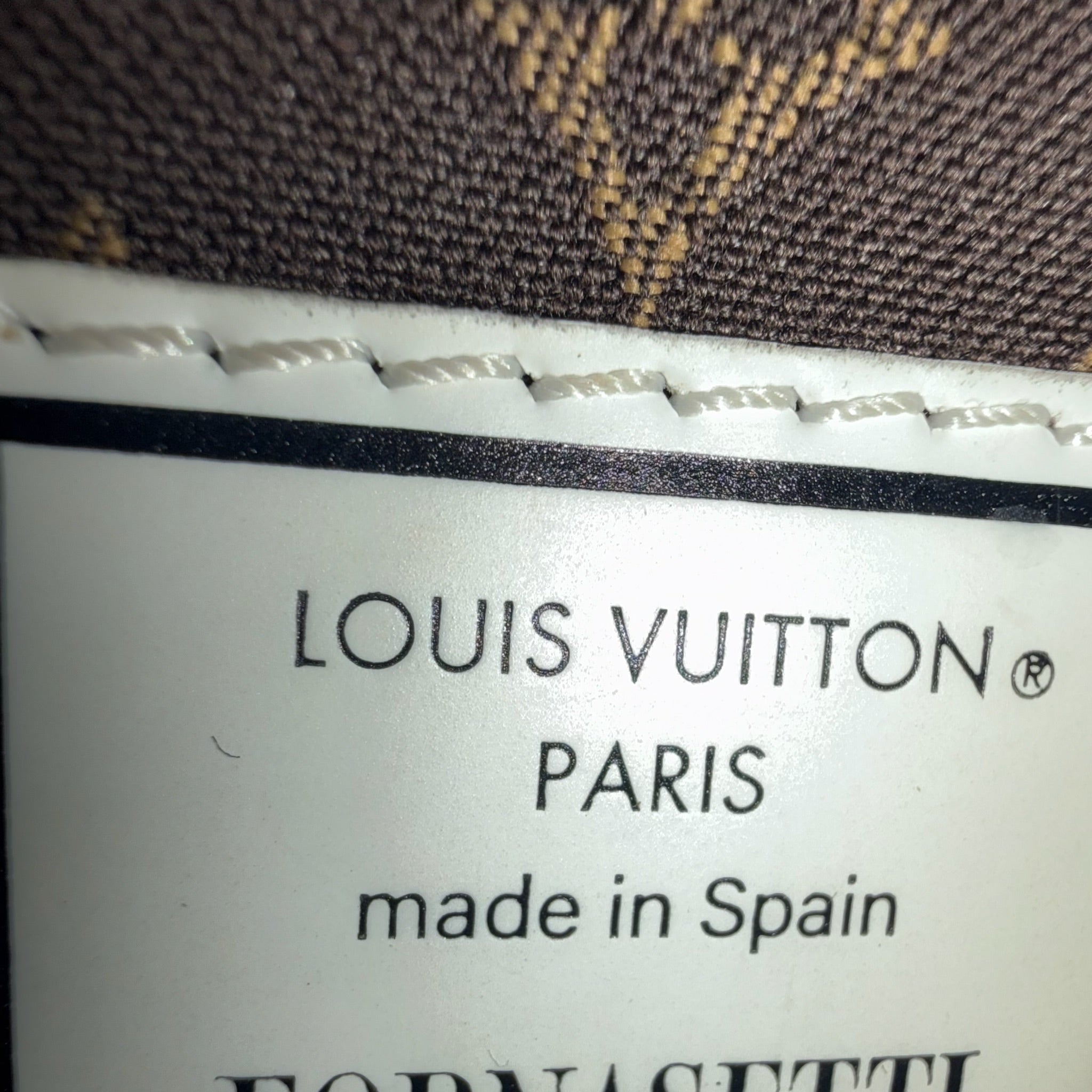 Authentic Louis Vuitton x Fornasetti Petit Sac Plat 2-Way Crossbody Bag