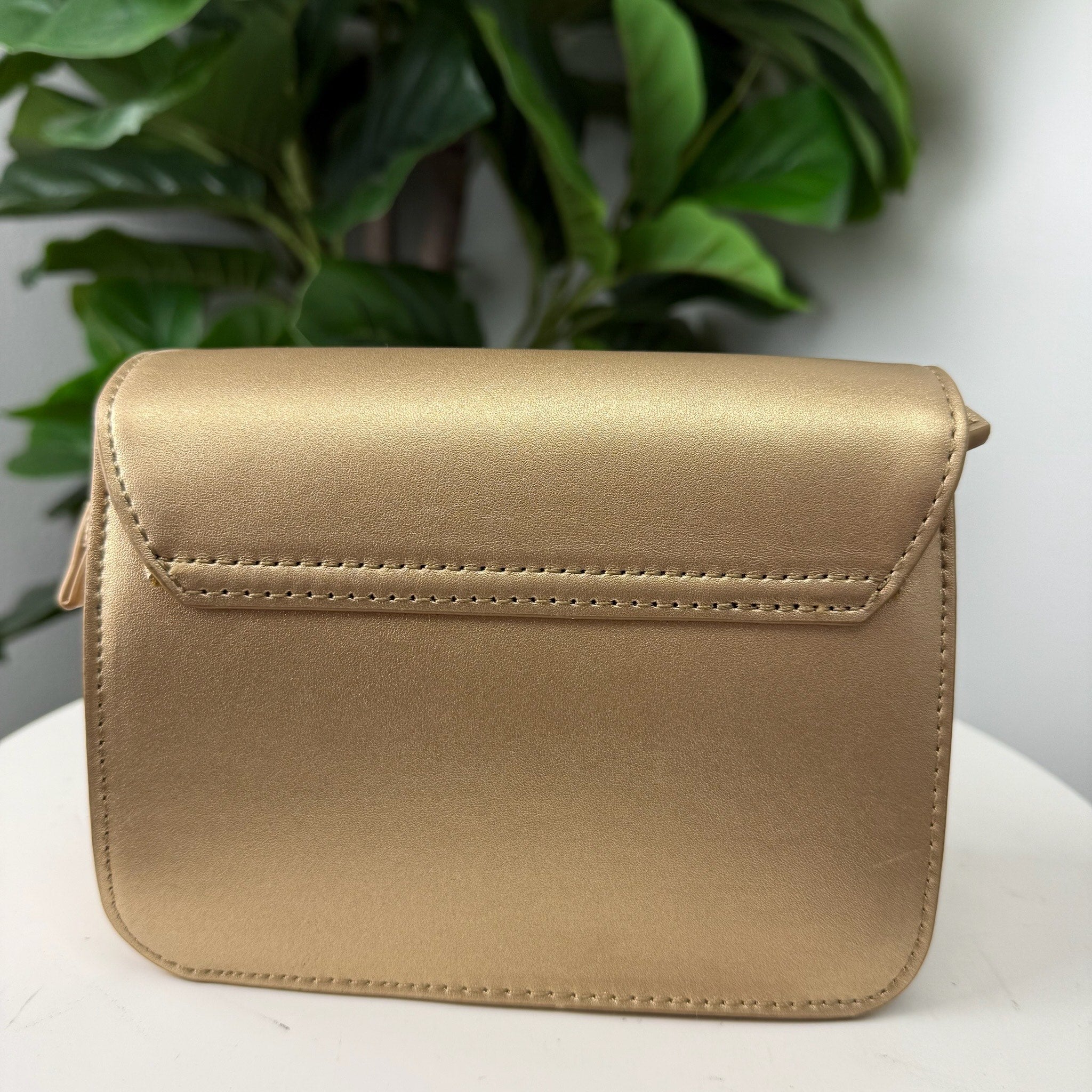 Authentic Valentino by Mario Valentino Metallic Crossbody Bag
