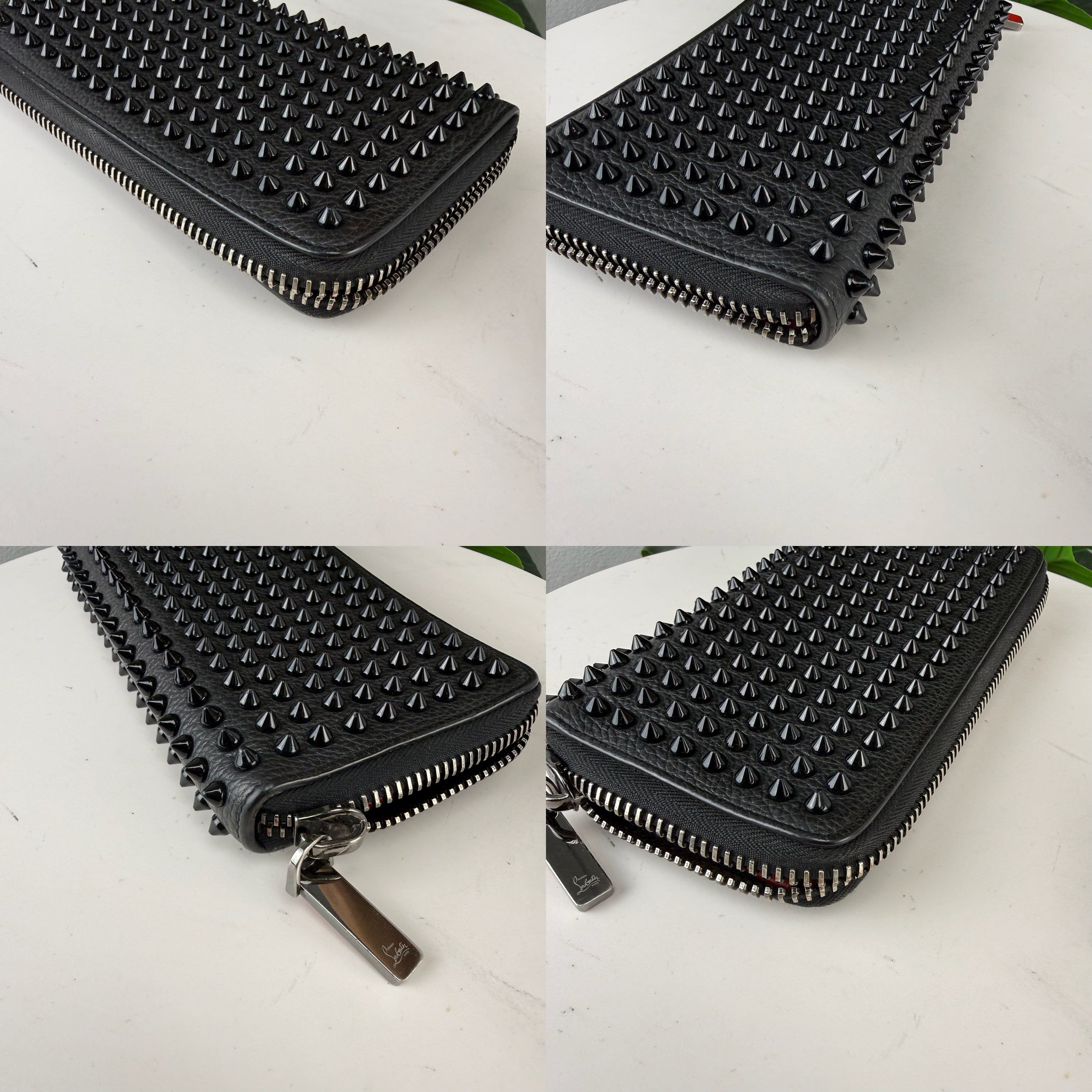 Authentic Christian Louboutin Panettone Wallet Black