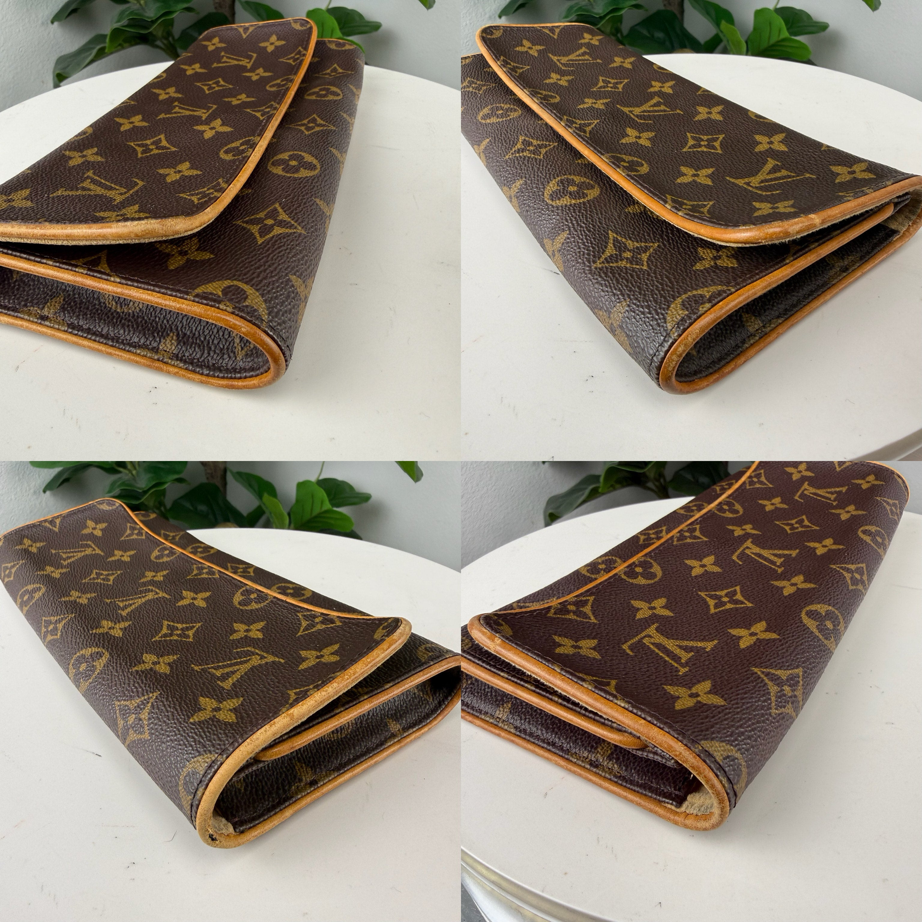Authentic Louis Vuitton Pochette Twin GM Wallet