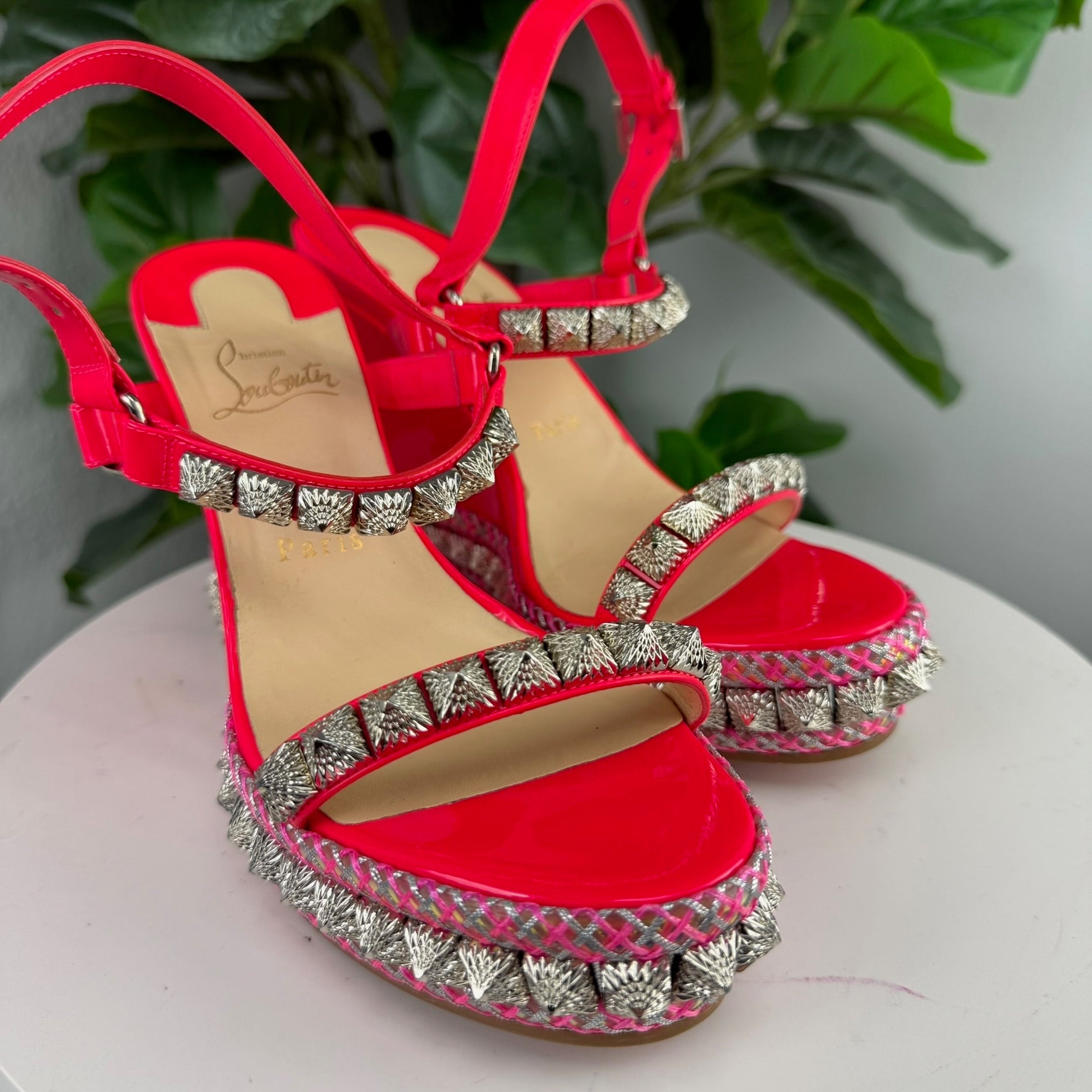 Authentic Christian Louboutin Pyra Ryad Sandals