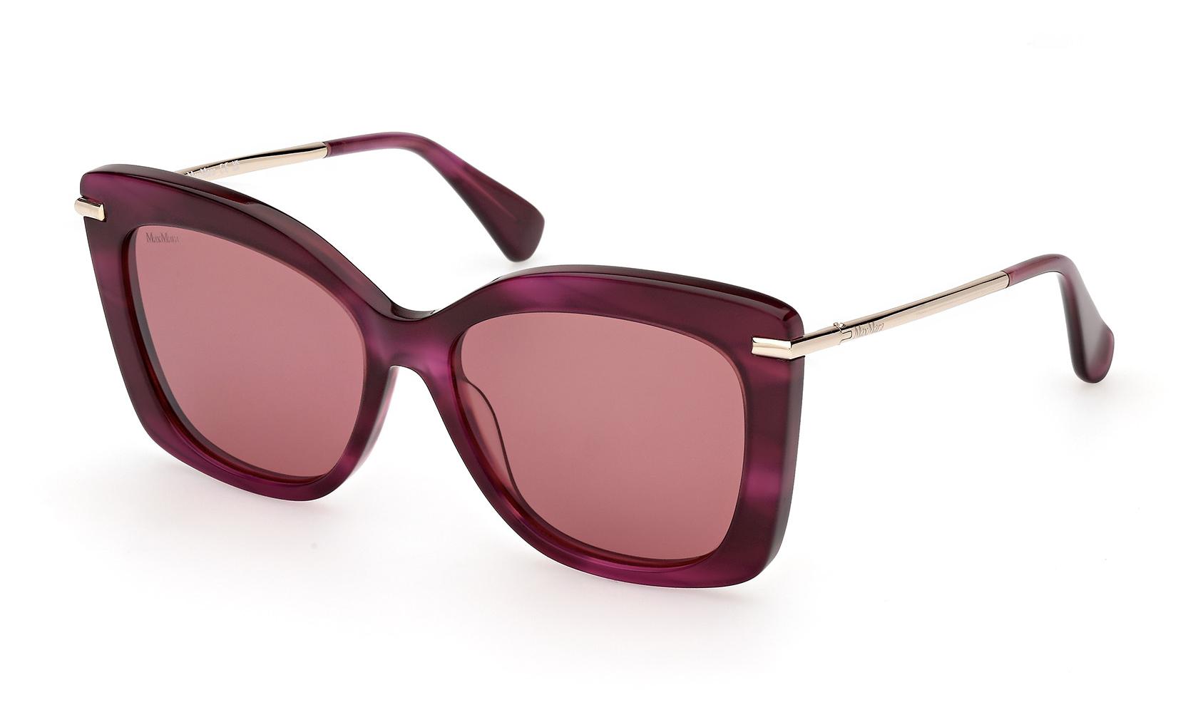 Authentic Max Mara MM0101 Beth1 Ladies Sunglasses Violet Other Gradient Blue 55-16-135