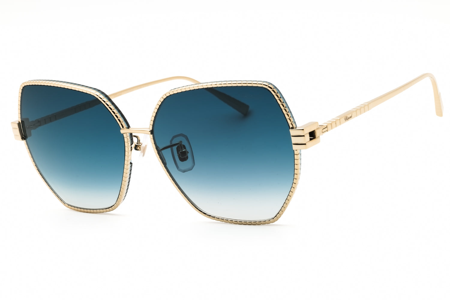 Authentic Chopard SCHL28M Shiny Camel Ladies Sunglasses 59-15-135