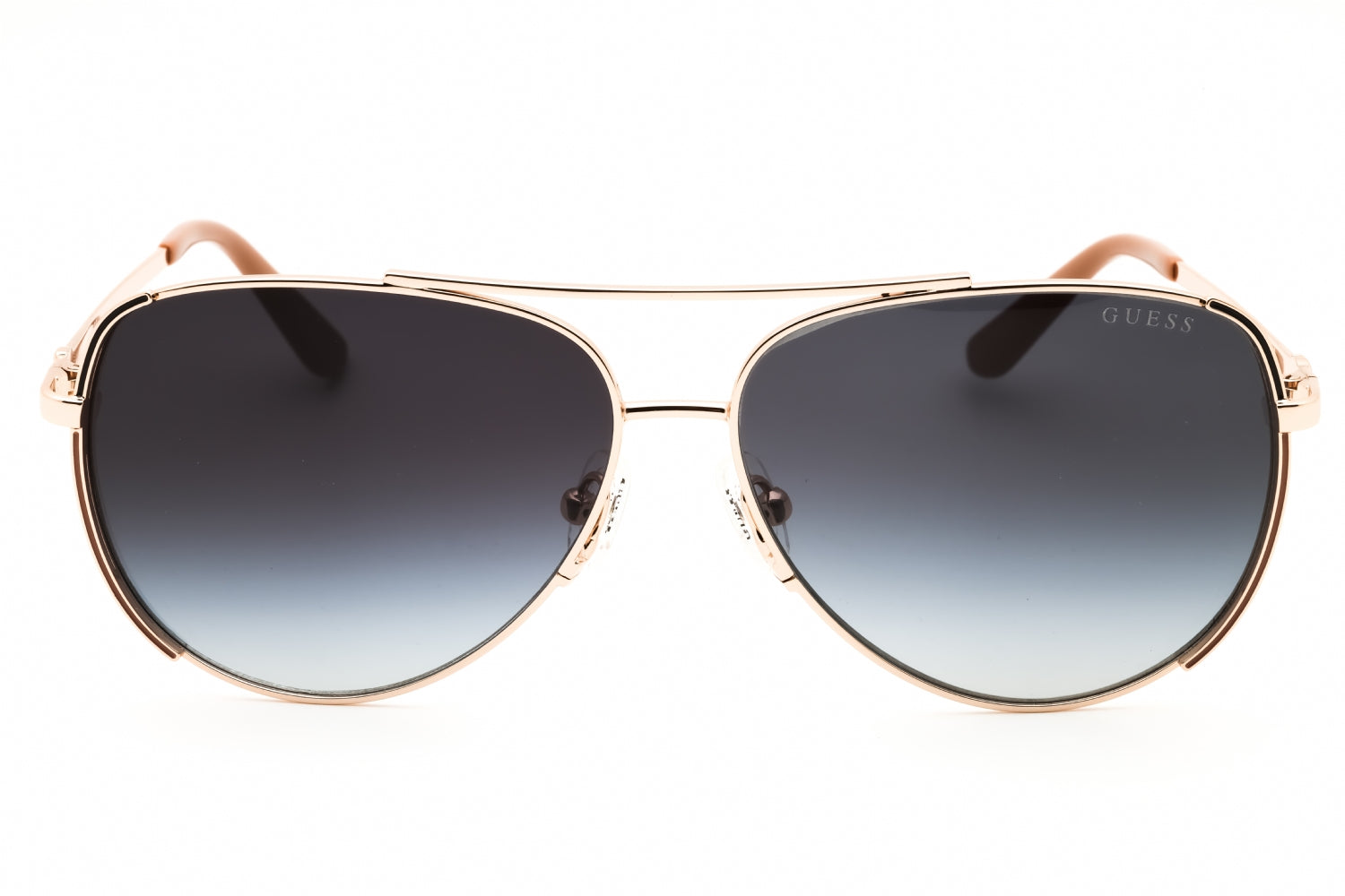 Authentic Guess GU00193 Ladies Sunglasses Gold Gradient Smoke 58-12-140