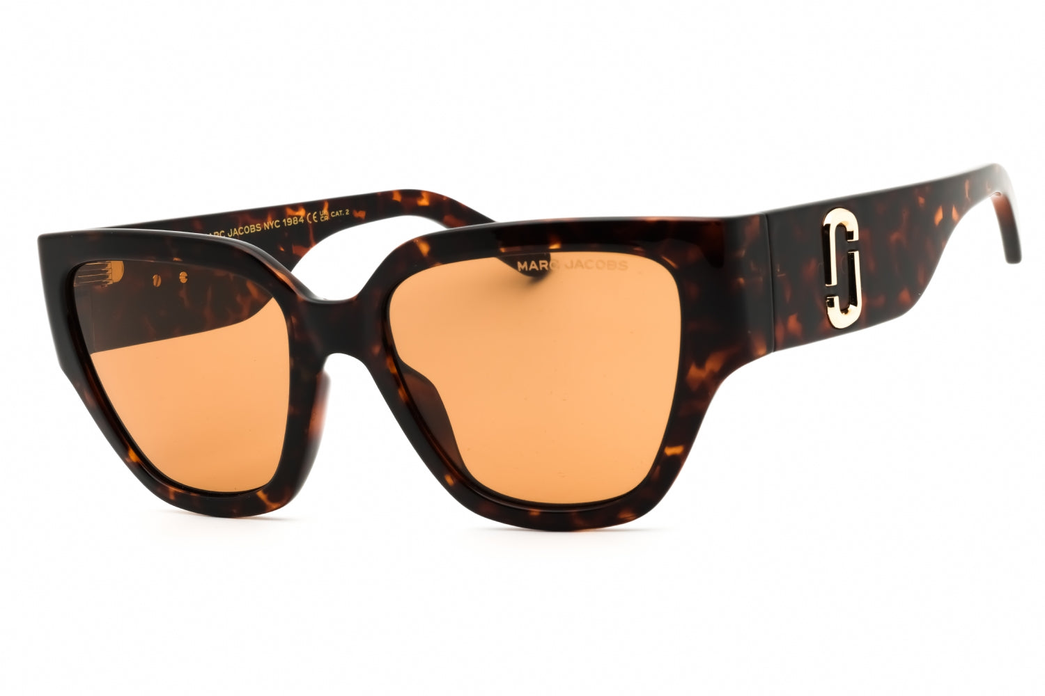 Authentic Marc Jacobs MARC 724/S Ladies Sunglasses Havana Brown 54-18-135