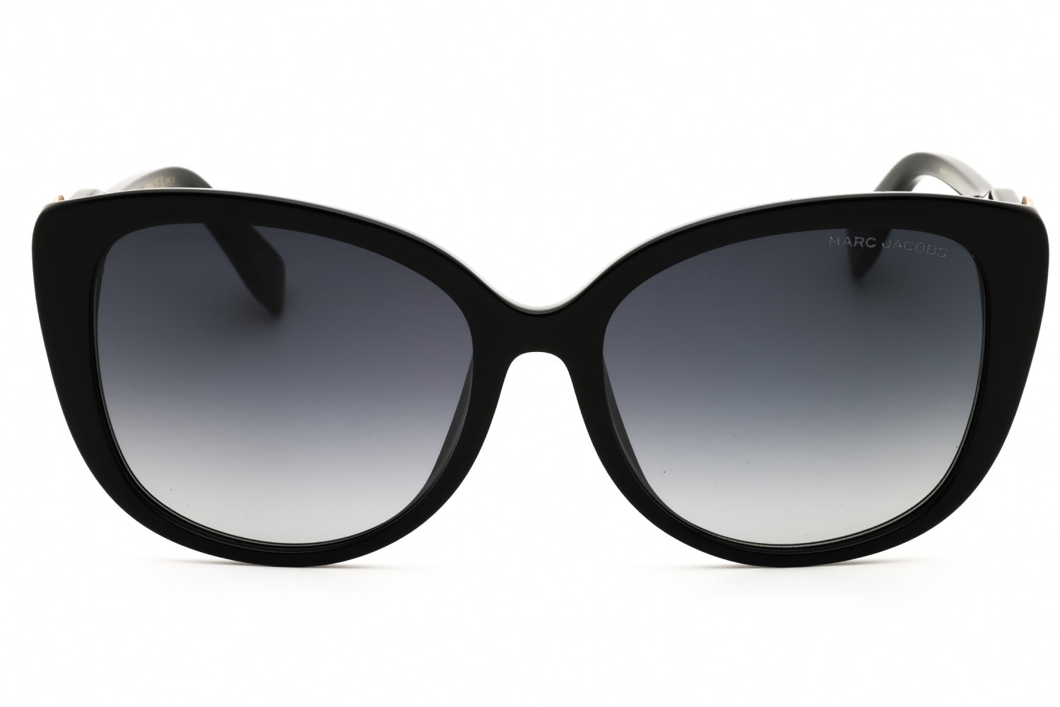 Authentic Marc Jacobs MARC 791/F/S Ladies Sunglasses Black Dark Grey Gradient 57-17-145