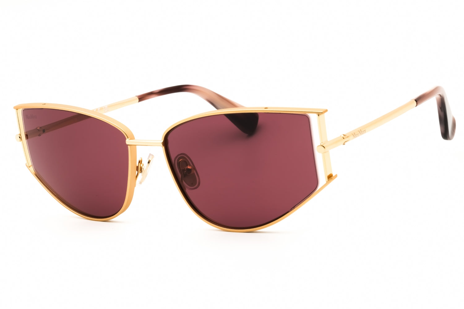 Authentic Max Mara MM0141 Menton-3 Ladies Sunglasses Gold Violet 58-17-135