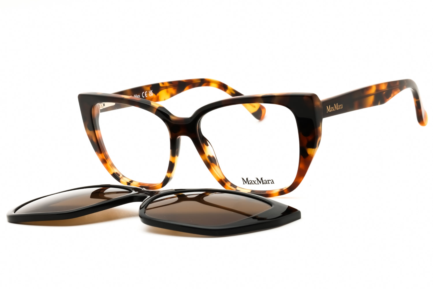 Authentic Max Mara MM5212 Ladies Sunglasses Dark Havana 53-15-140
