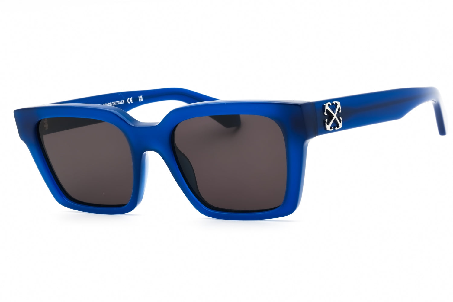 Authentic Off-White BRANSON Blue / Dark Grey Unisex Sunglasses 53-19-145