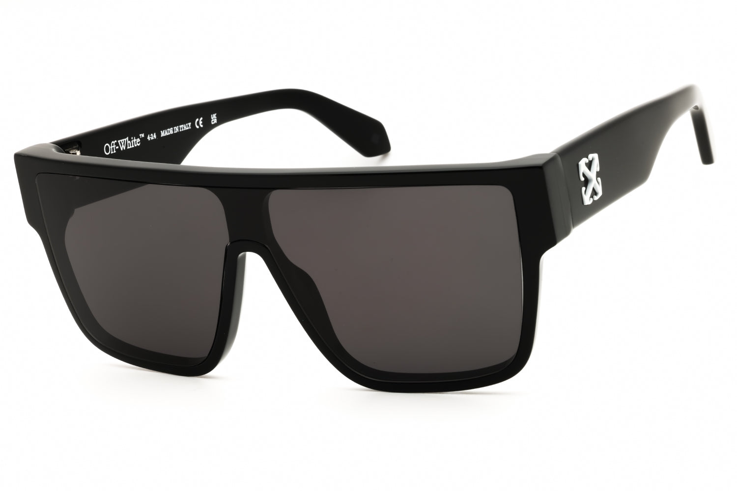 Authentic Off-White SYRACUSE13J Black / Dark Grey Unisex Sunglasses 132-0-145